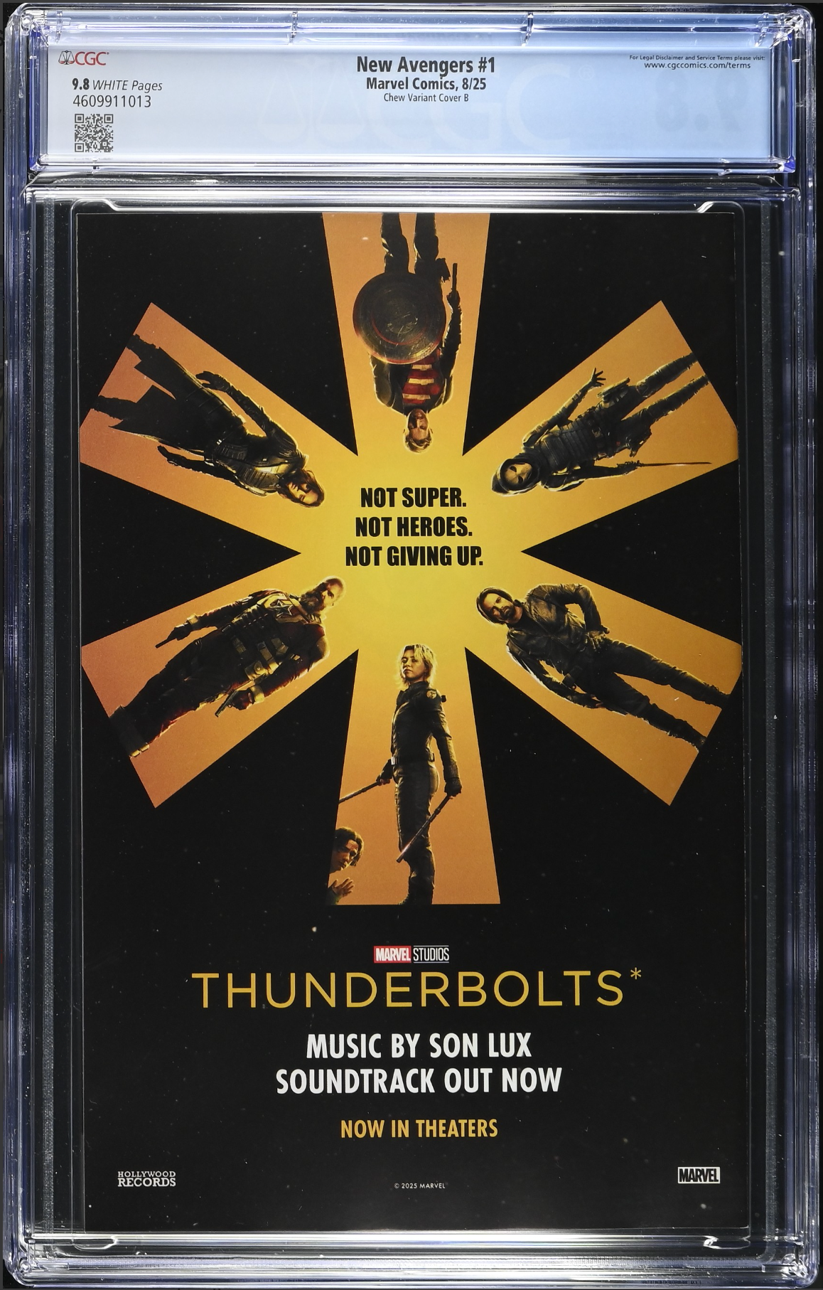 New Avengers #1 Chew Variant B CGC 9.8