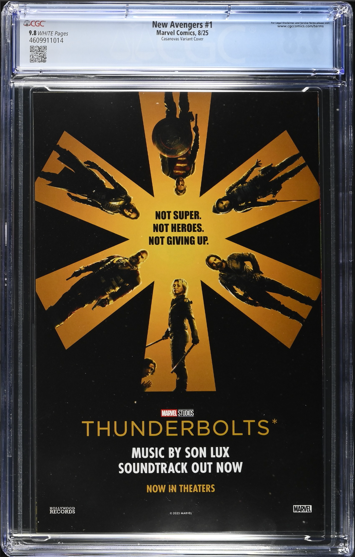New Avengers #1 Casanovas Variant CGC 9.8