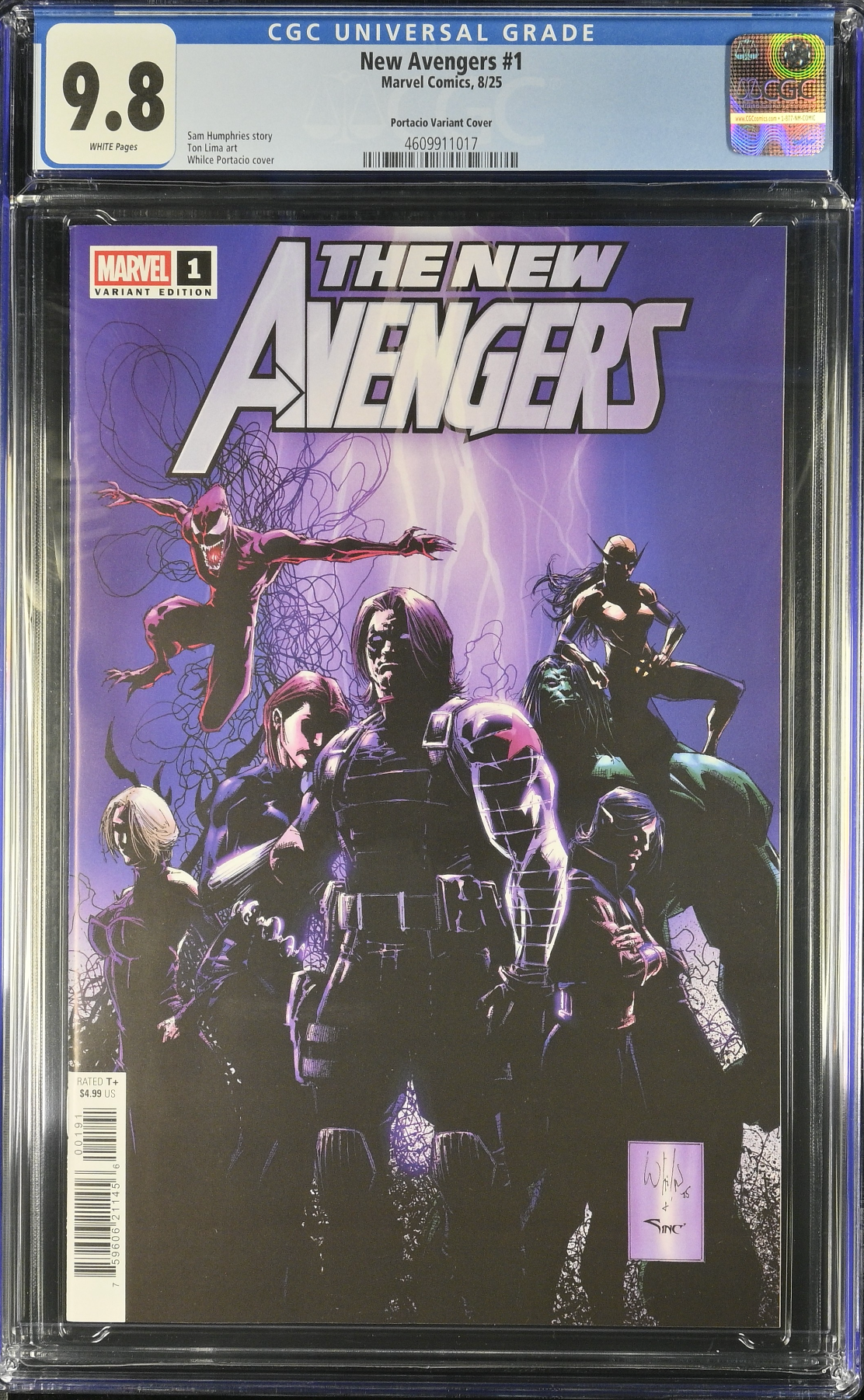 New Avengers #1 Portacio Variant CGC 9.8