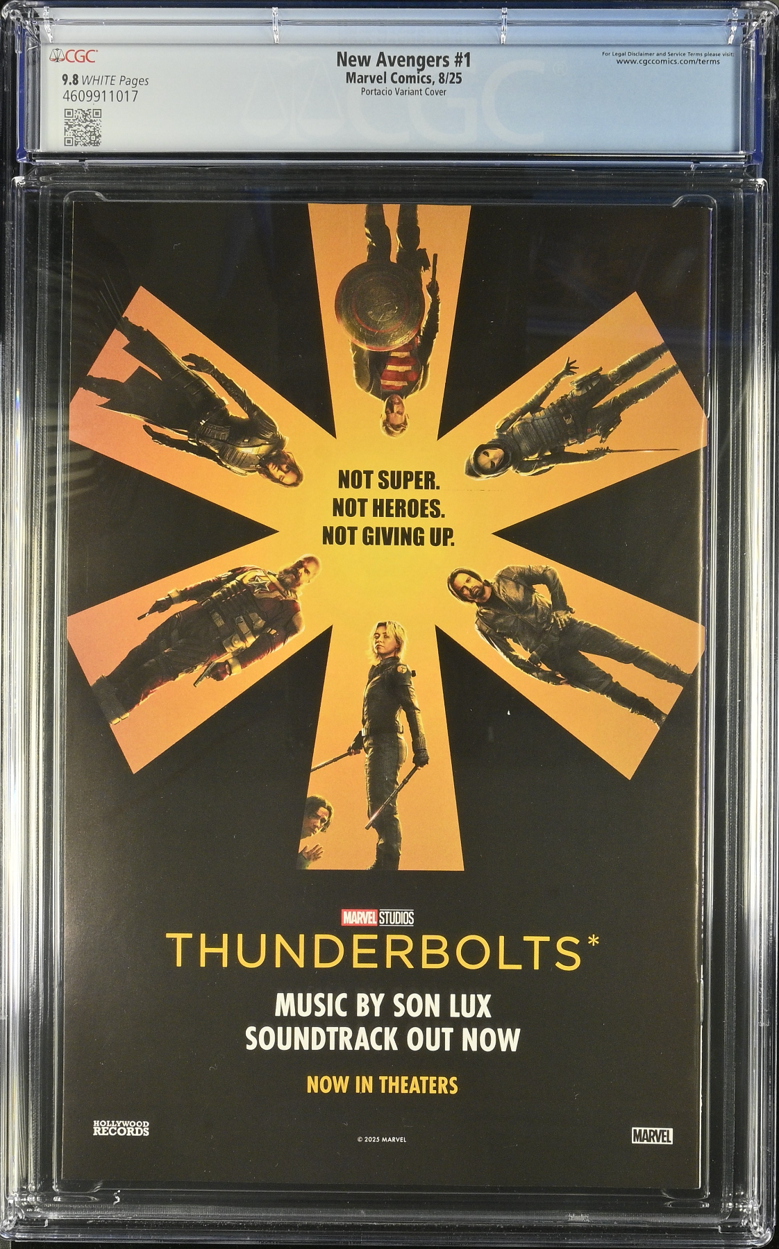 New Avengers #1 Portacio Variant CGC 9.8