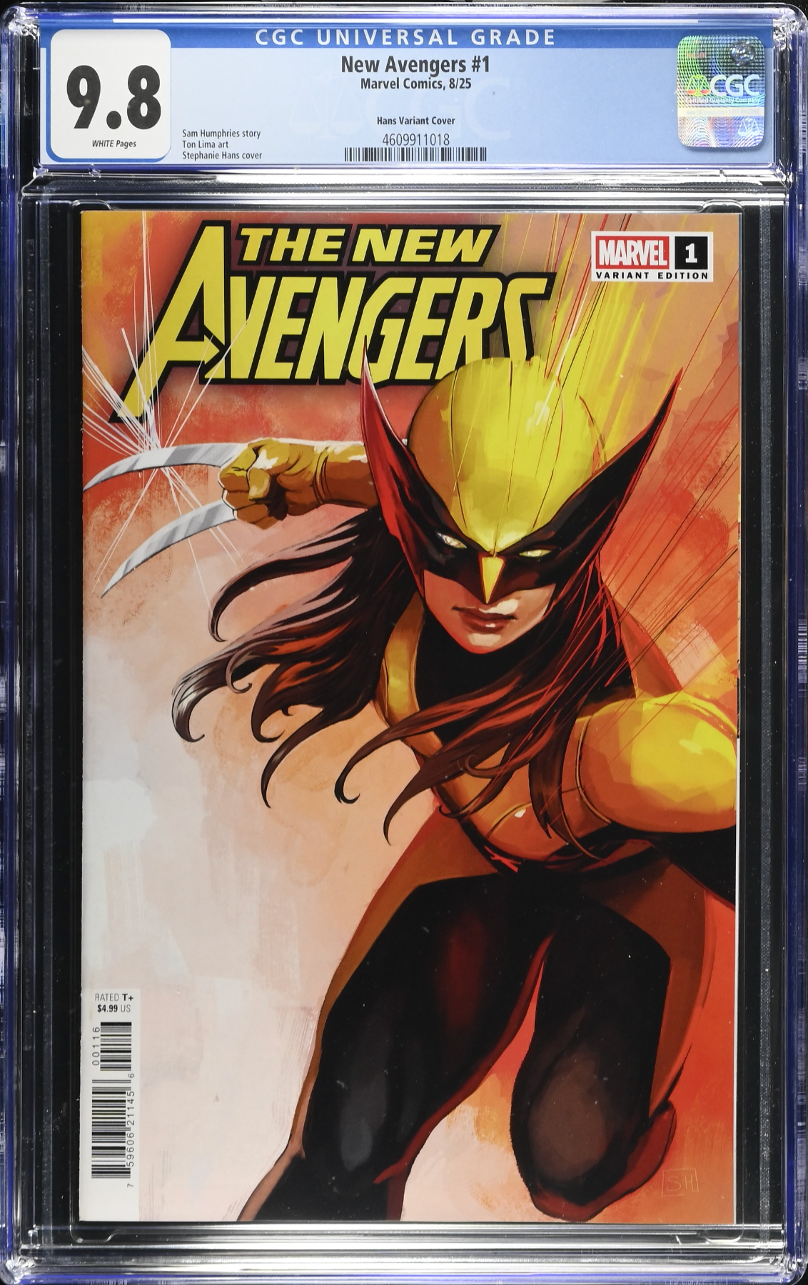New Avengers #1 Hans 1:25 Retailer Incentive Variant CGC 9.8