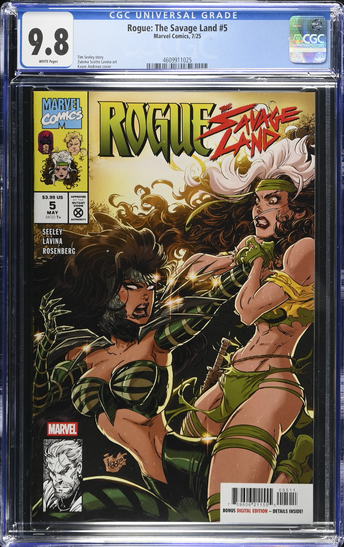 Rogue: The Savage Land #5 CGC 9.8