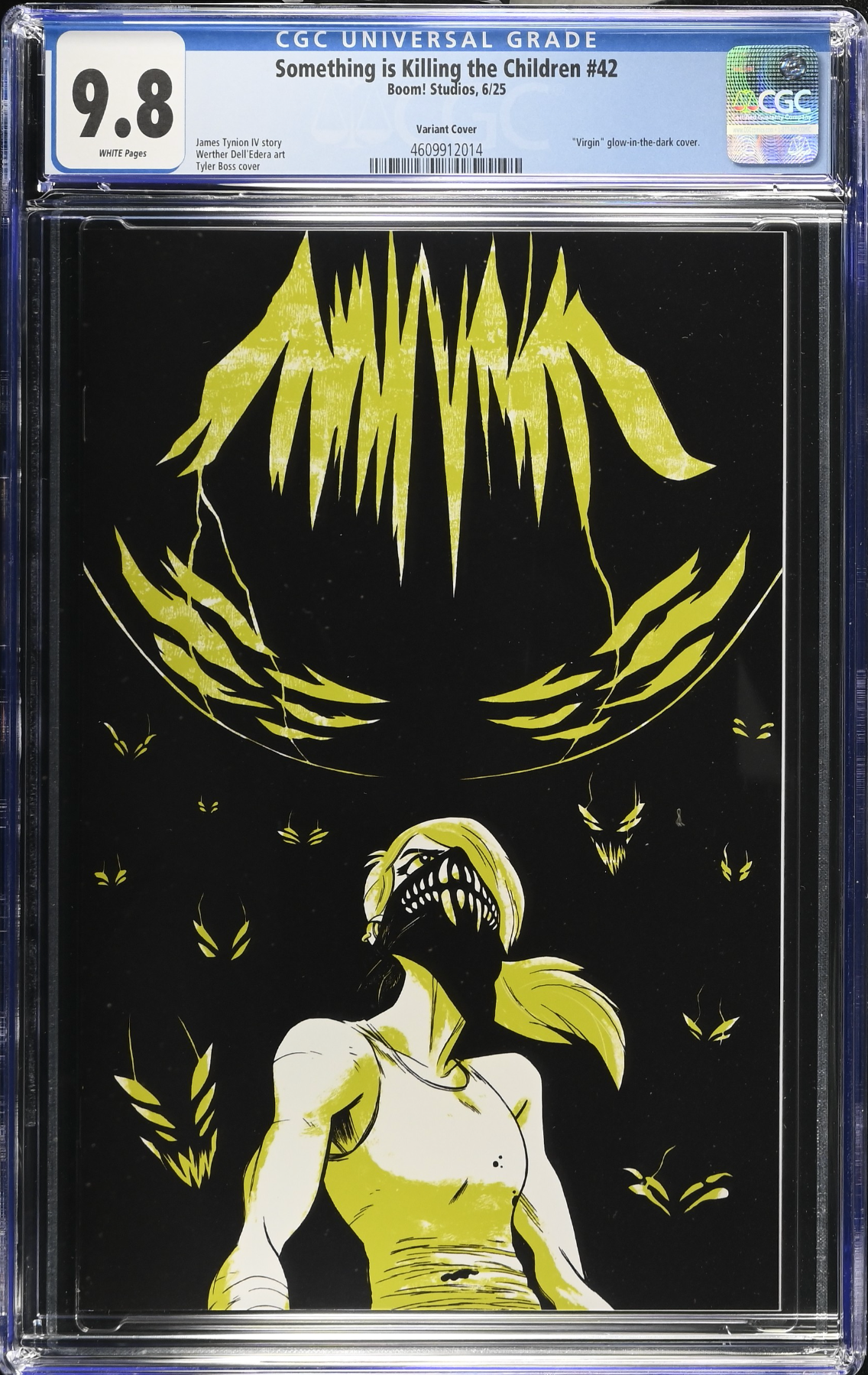 Something is Killing the Children #42 Boss Glow-in-the-Dark Virgin Variant CGC 9.8