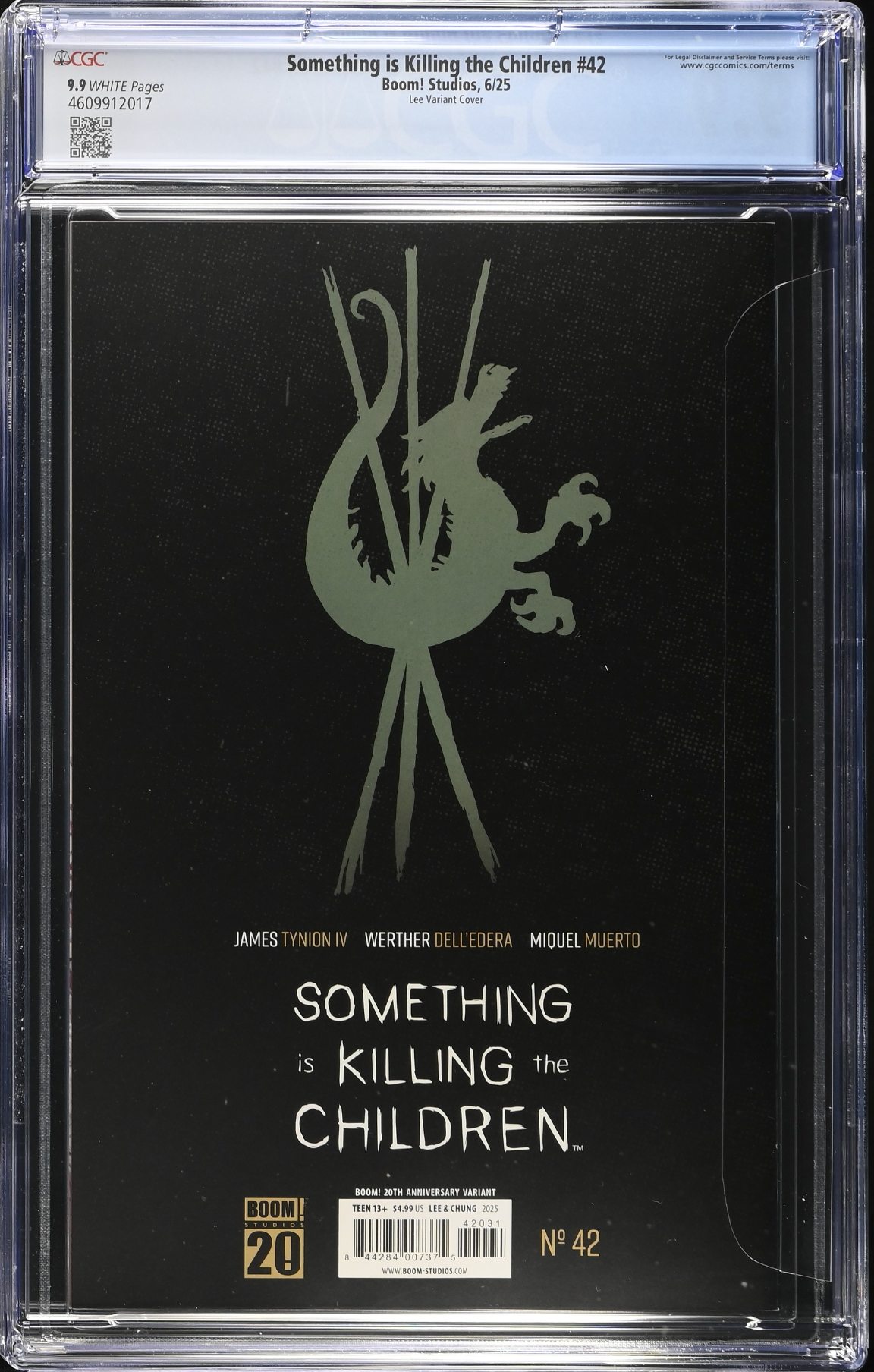 Something is Killing the Children #42 Jae Lee Variant CGC 9.9