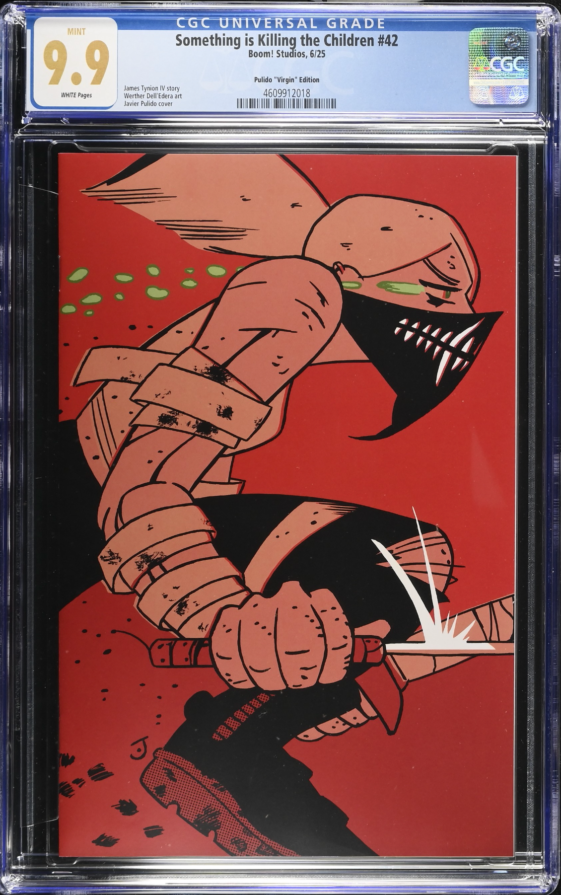 Something is Killing the Children #42 Pulido 1:10 Virgin Retailer Incentive Variant CGC 9.9