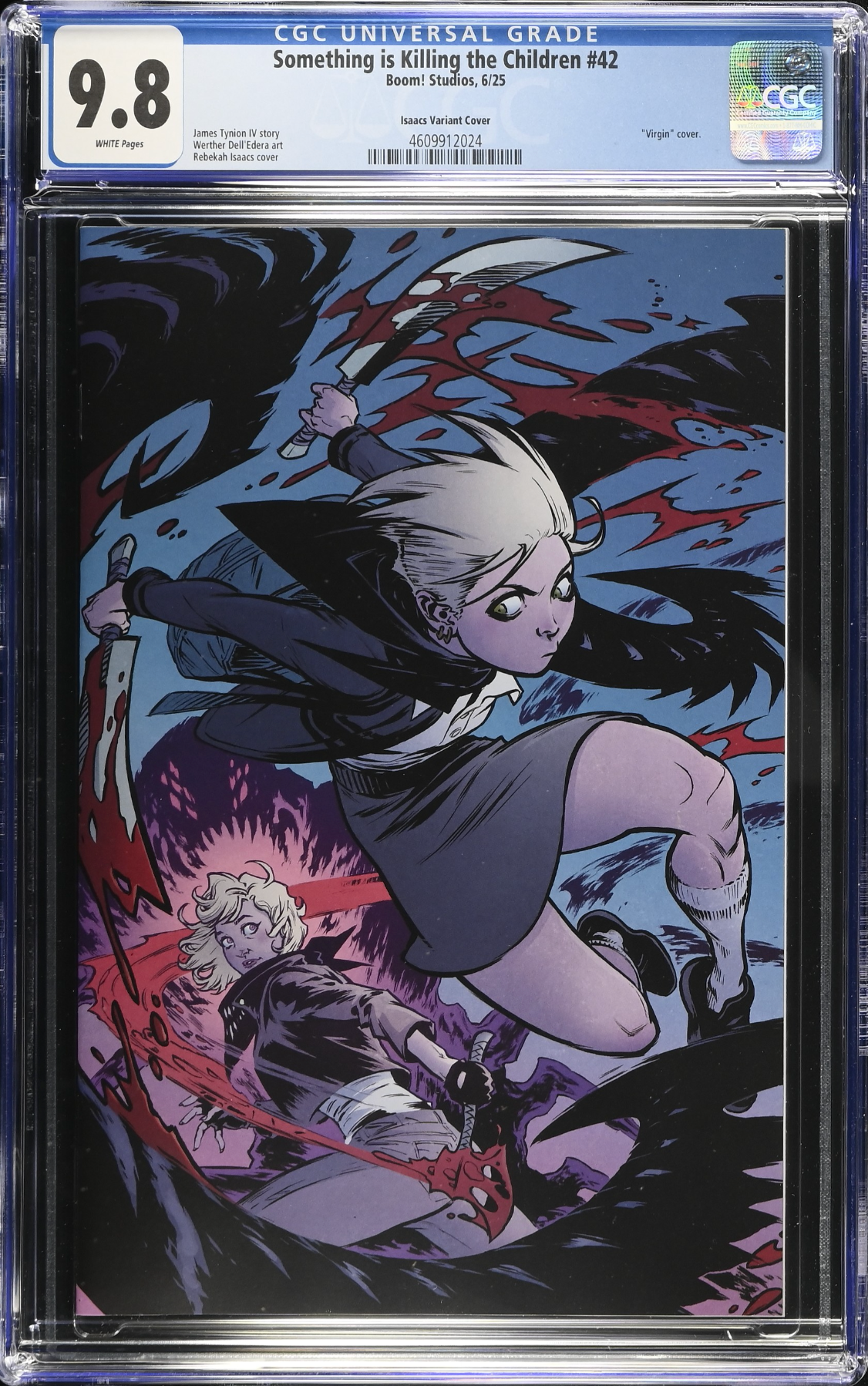 Something is Killing the Children #42 Isaacs 1:50 Virgin Retailer Incentive Variant CGC 9.8