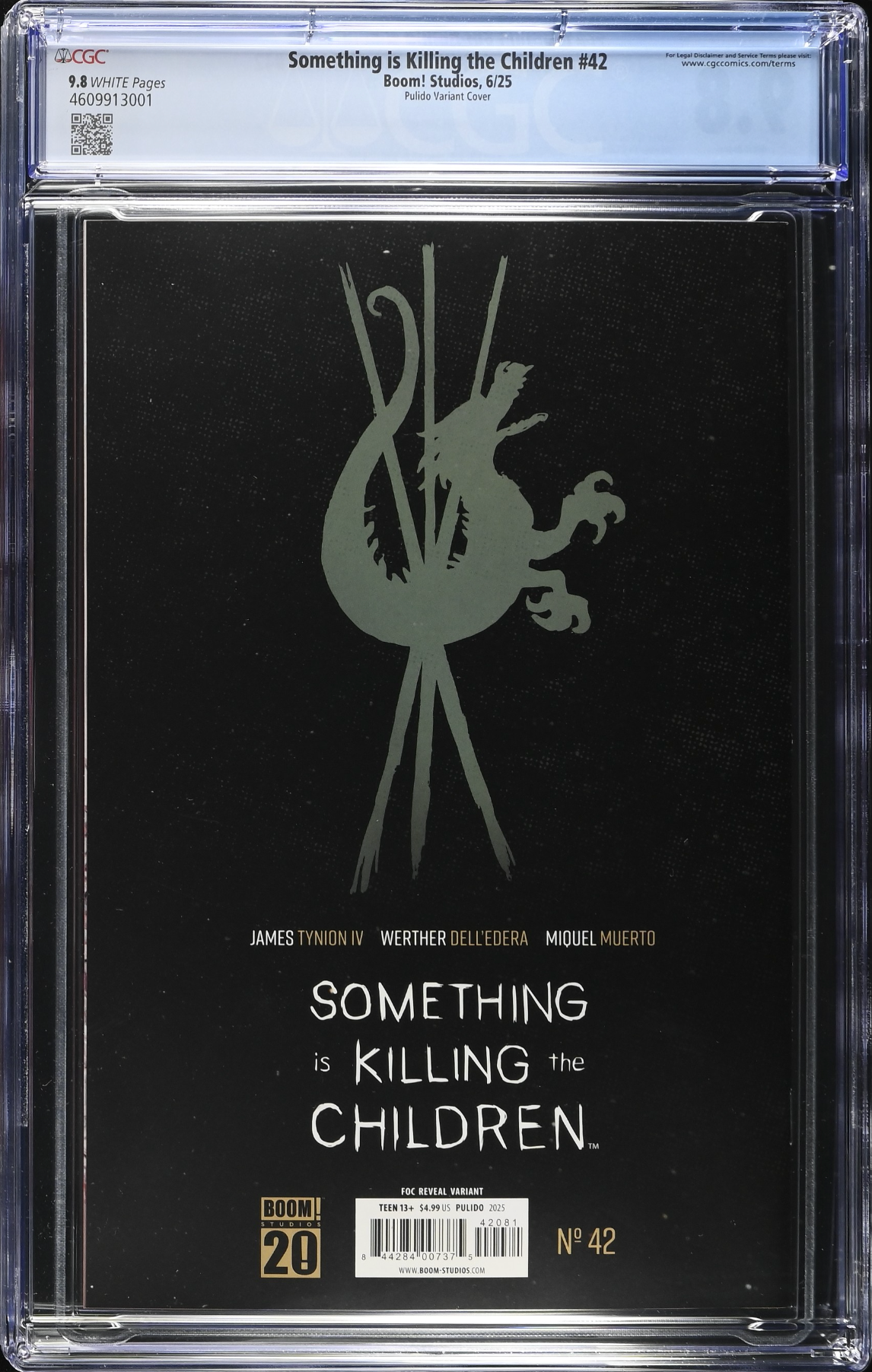 Something is Killing the Children #42 Pulido FOC Variant CGC 9.8