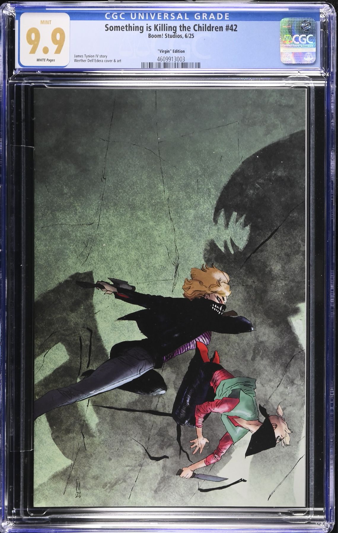 Something is Killing the Children #42 Dell'Edera Virgin Variant CGC 9.9