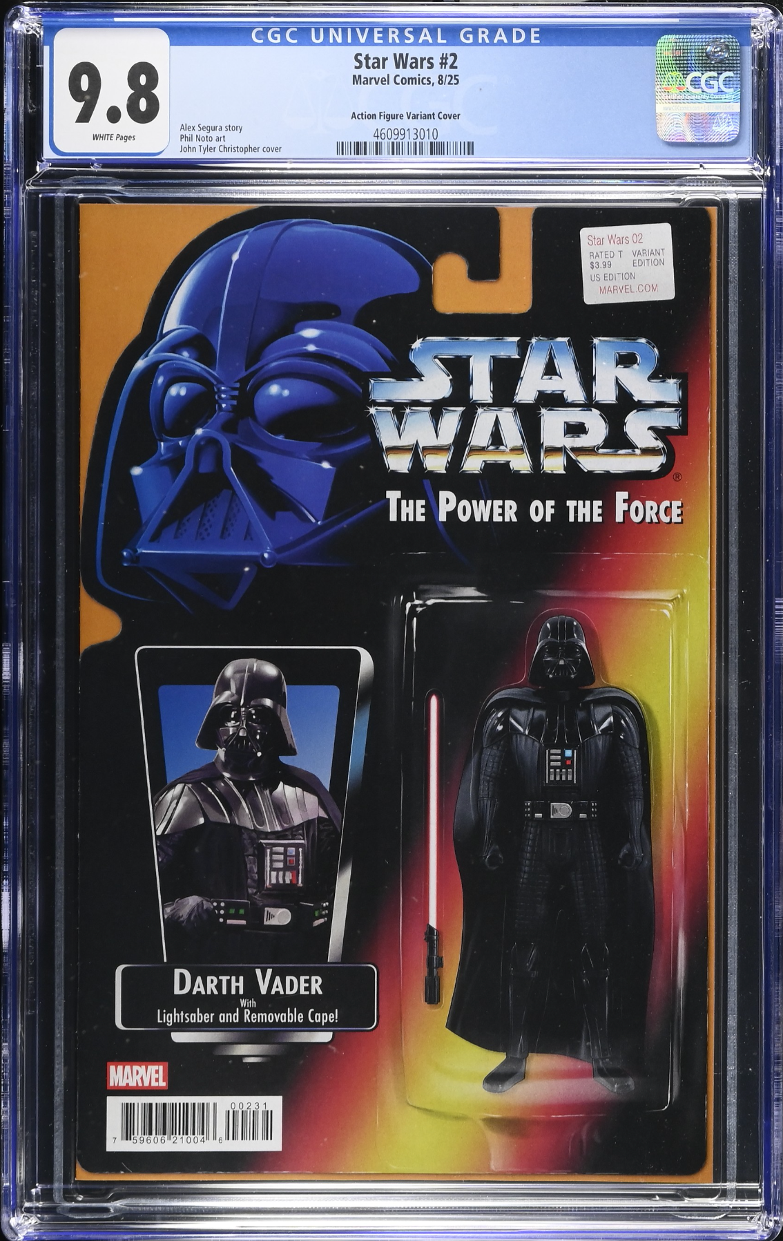 Star Wars #2 Action Figure Variant CGC 9.8