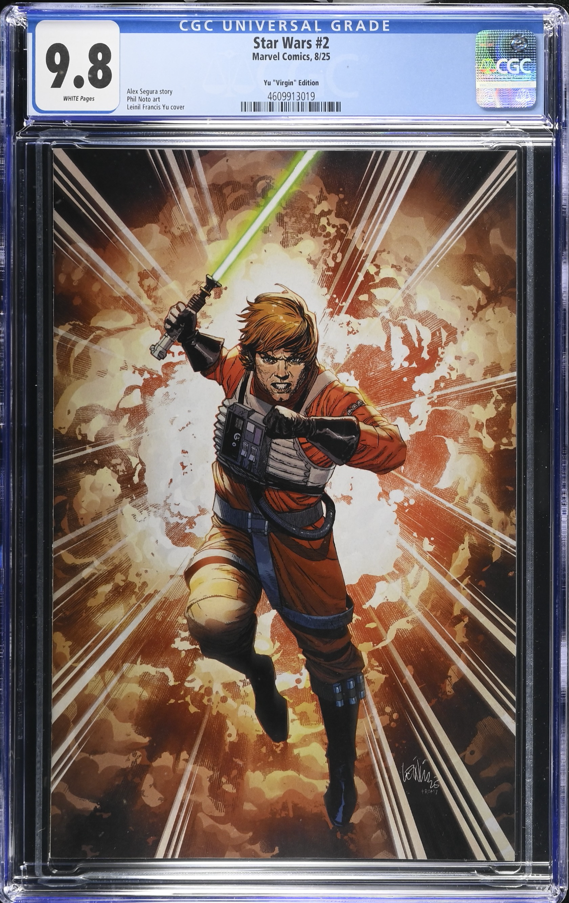 Star Wars #2 Yu 1:100 Retailer Incentive Variant CGC 9.8