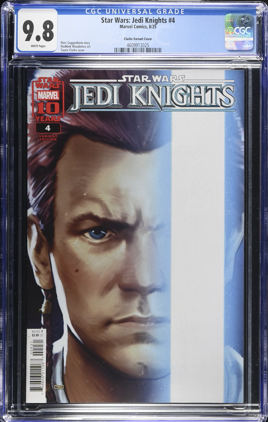 Star Wars: Jedi Knights #4 Clarke Variant CGC 9.8