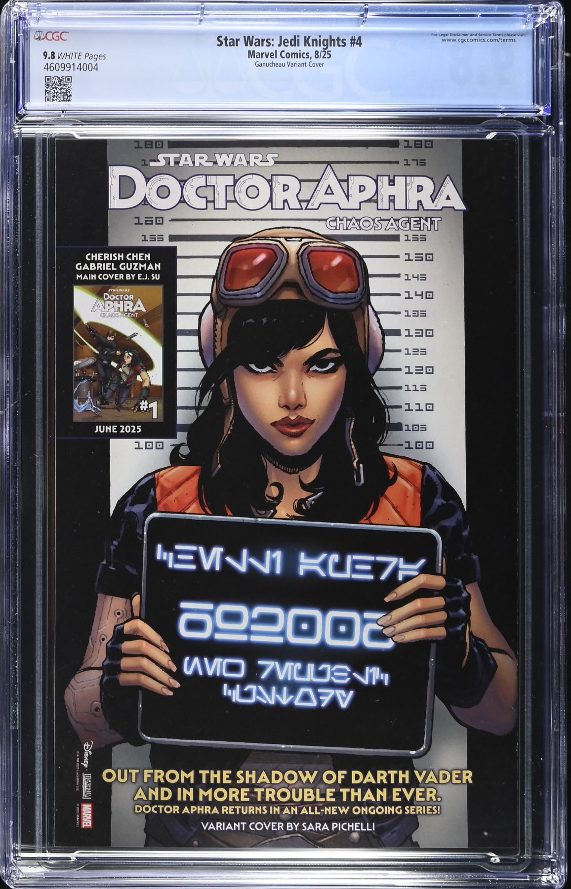 Star Wars: Jedi Knights #4 Ganucheau Variant CGC 9.8