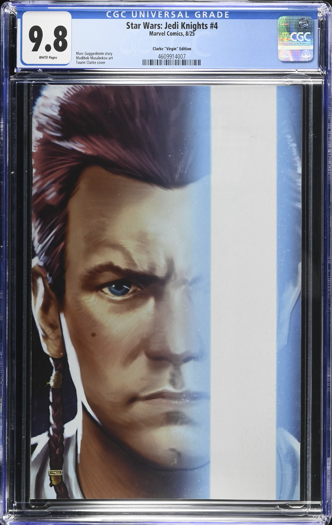 Star Wars: Jedi Knights #4 Clarke 1:100 Virgin Retailer Incentive Variant CGC 9.8