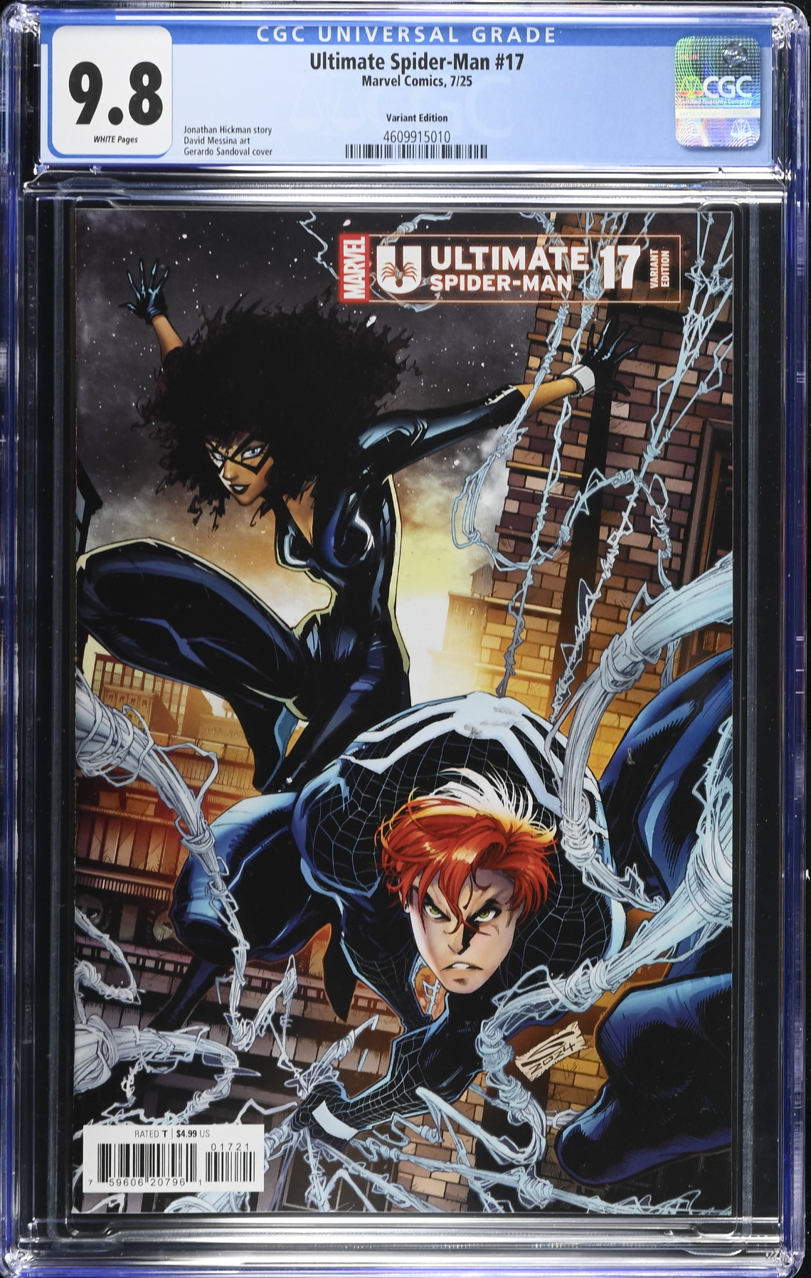 Ultimate Spider-Man #17 Sandoval Variant CGC 9.8