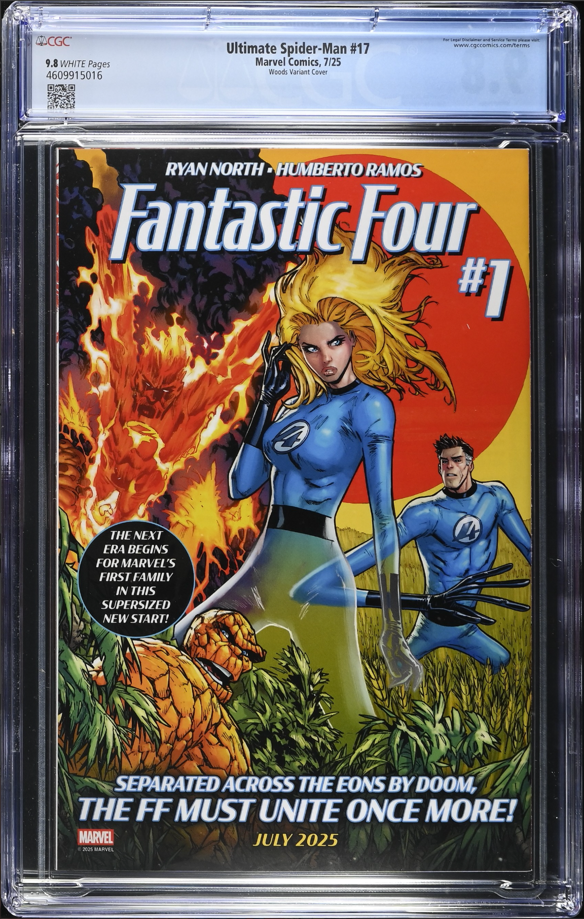 Ultimate Spider-Man #17 Woods 1:25 Retailer Incentive Variant CGC 9.8