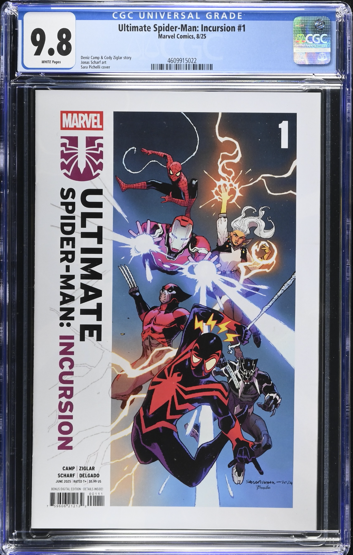 Ultimate Spider-Man: Incursion #1 CGC 9.8