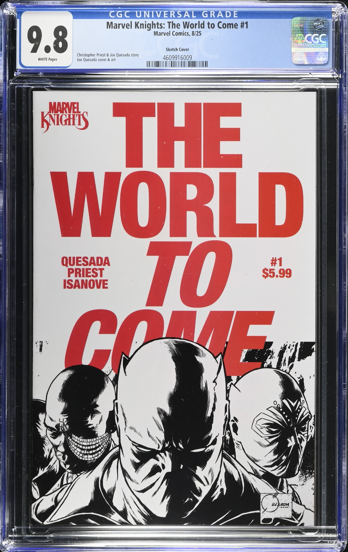 Marvel Knights: The World to Come #1 One Per Store Surprise Variant CGC 9.8