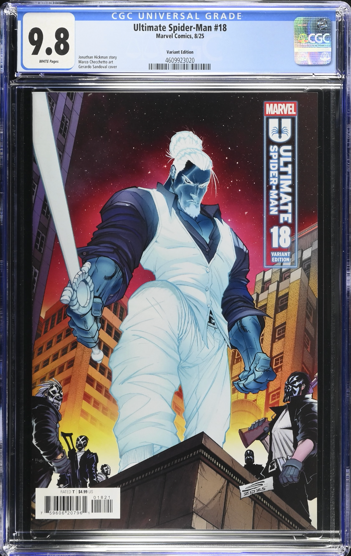 Ultimate Spider-Man #18 Sandoval Variant CGC 9.8