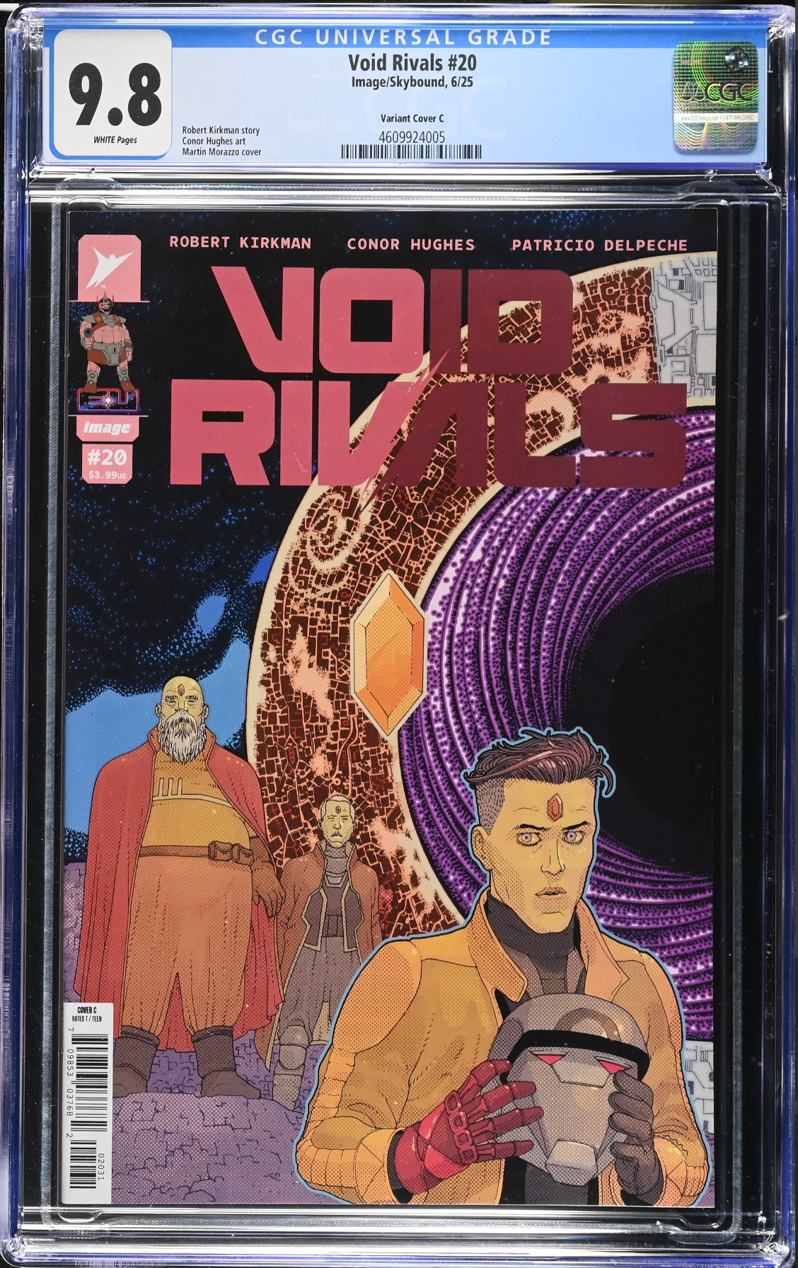 Void Rivals #20 Morazzo 1:10 Retailer Incentive Variant CGC 9.8