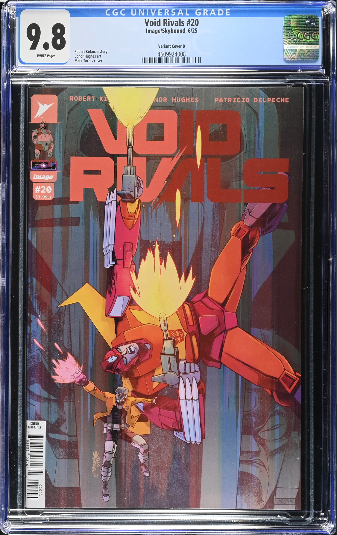 Void Rivals #20 Torres 1:25 Retailer Incentive Variant CGC 9.8