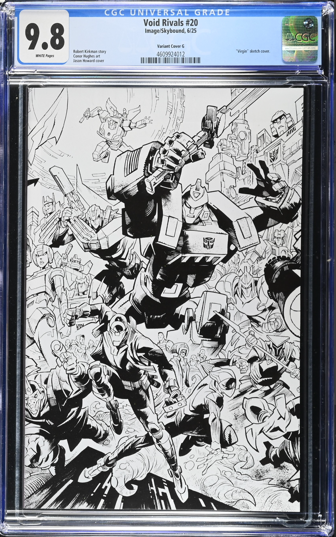 Void Rivals #20 Howard Energon Variant B CGC 9.8