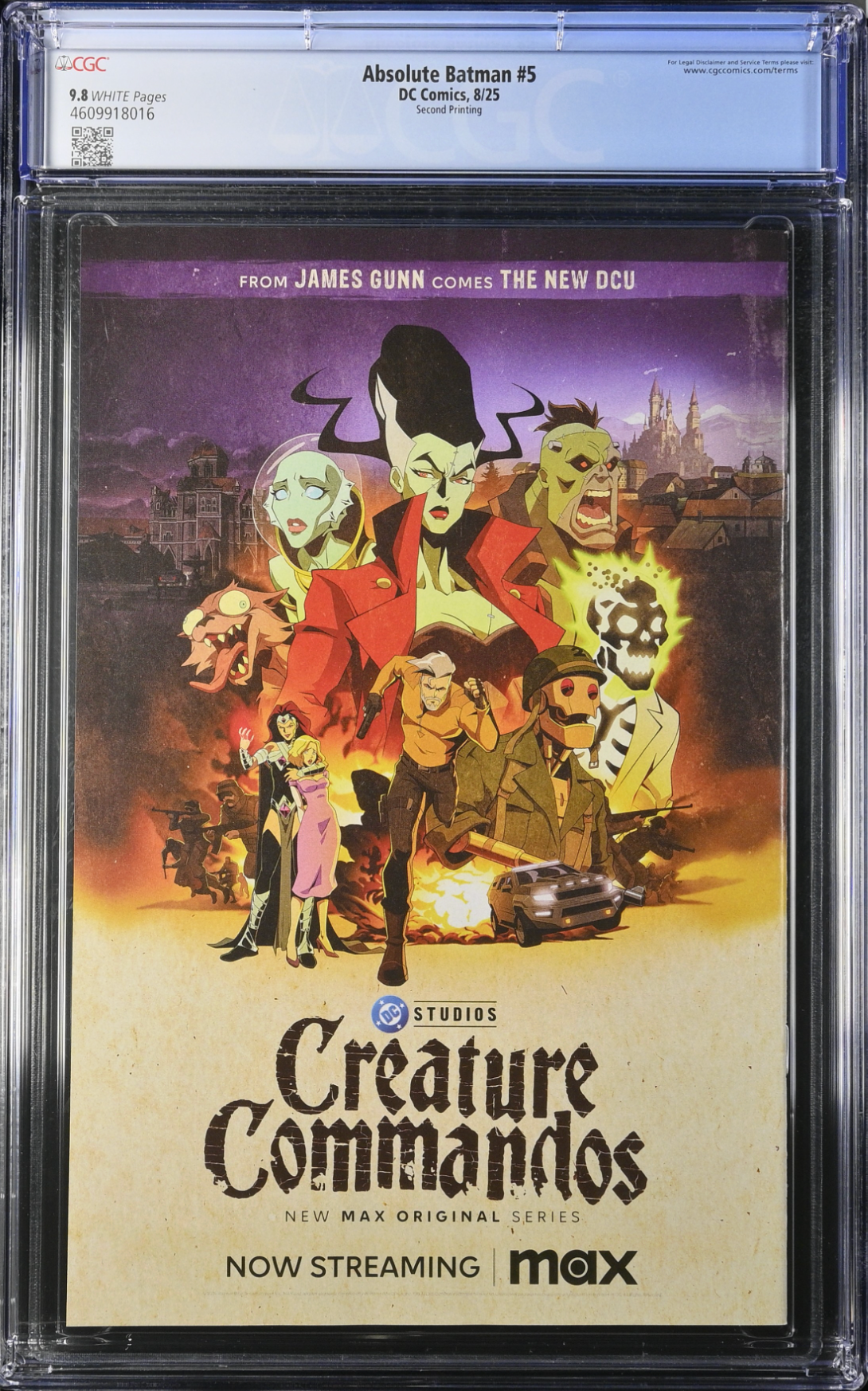 Absolute Batman #5 Second Printing CGC 9.8