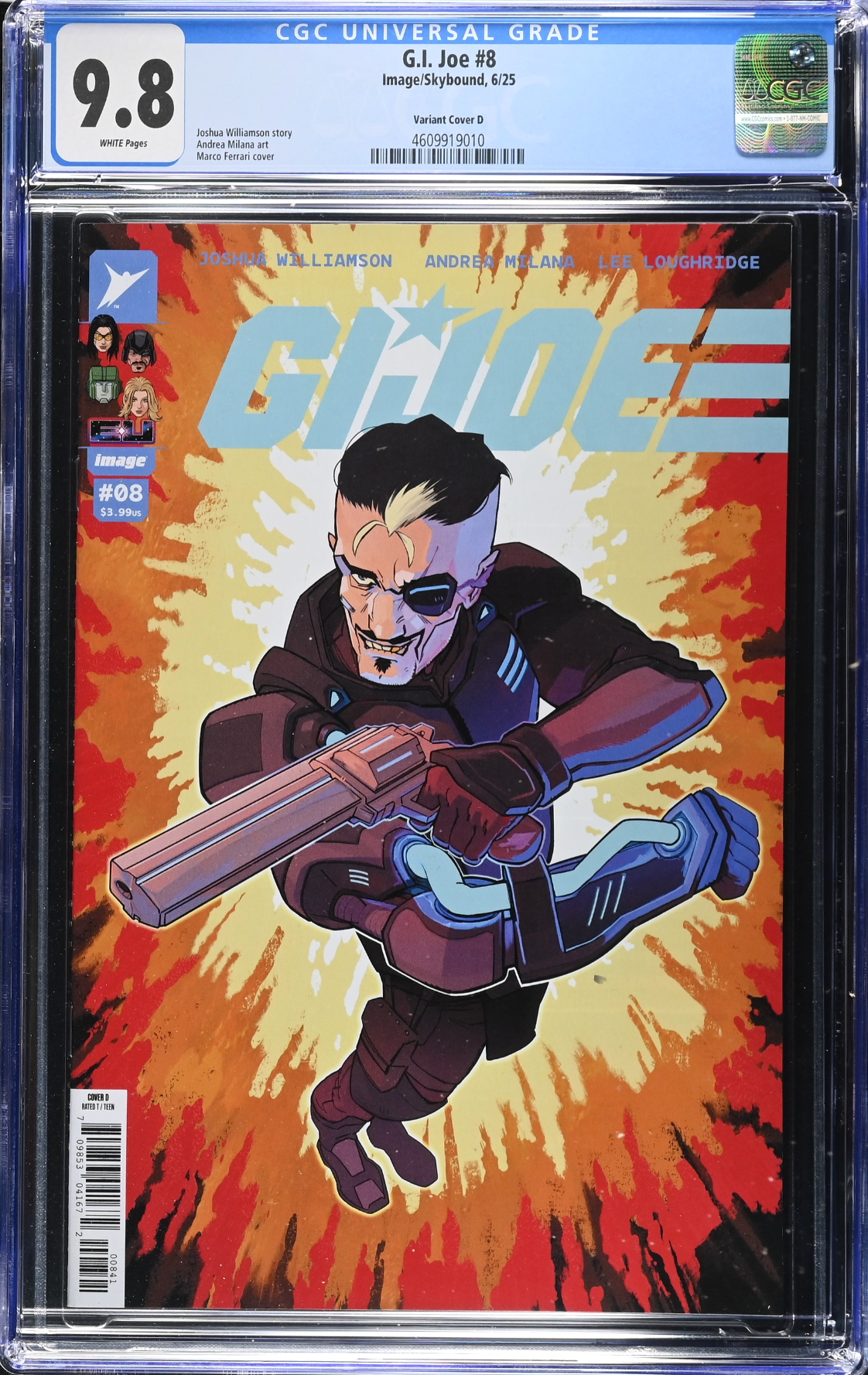 G.I. Joe #8 Ferrari 1:25 Retailer Incentive Variant CGC 9.8
