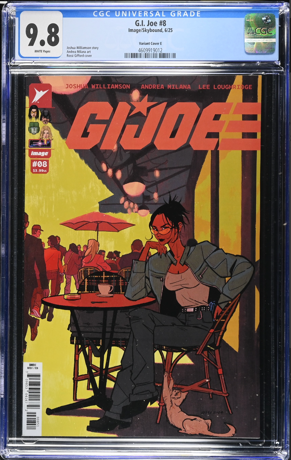 G.I. Joe #8 Gifford 1:50 Retailer Incentive Variant CGC 9.8
