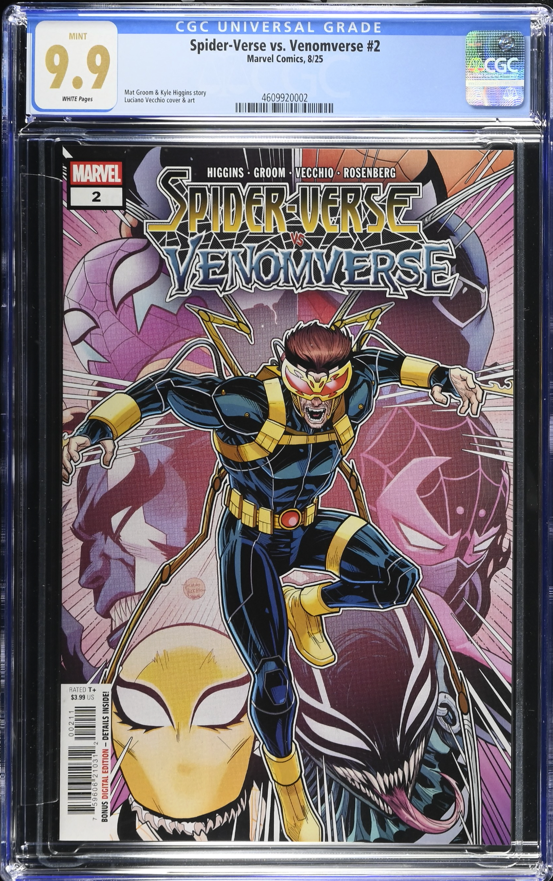 Spider-Verse vs. Venomverse #2 CGC 9.9