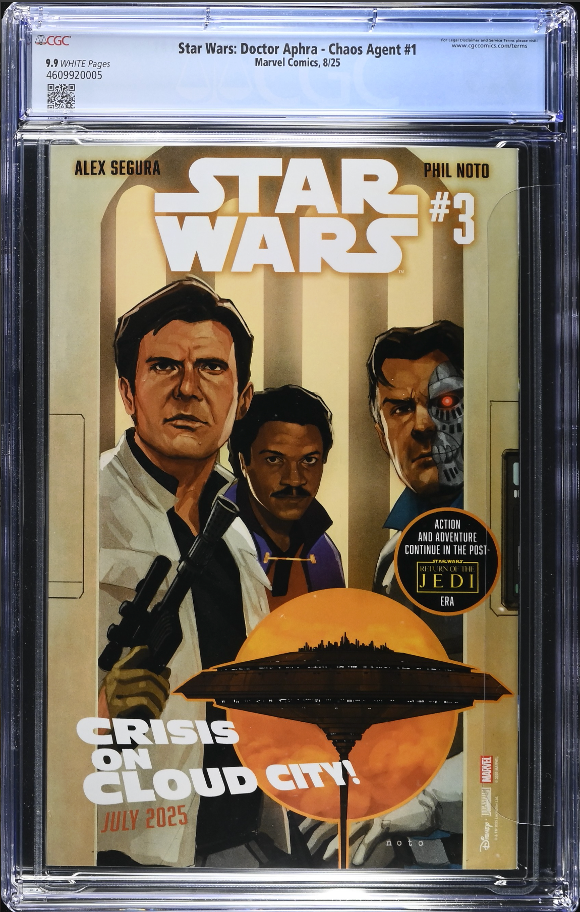 Star Wars: Doctor Aphra - Chaos Agent #1 CGC 9.9
