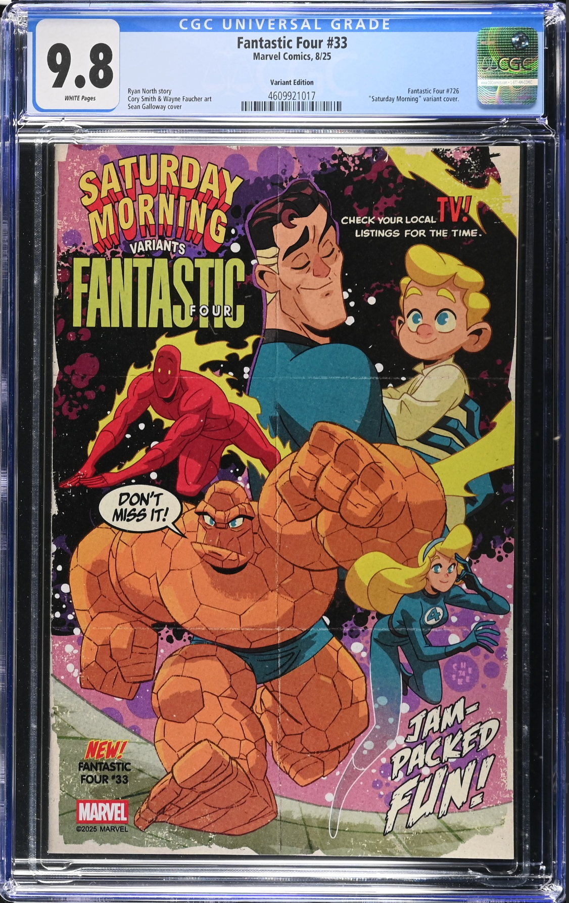 Fantastic Four #33 Galloway Variant CGC 9.8