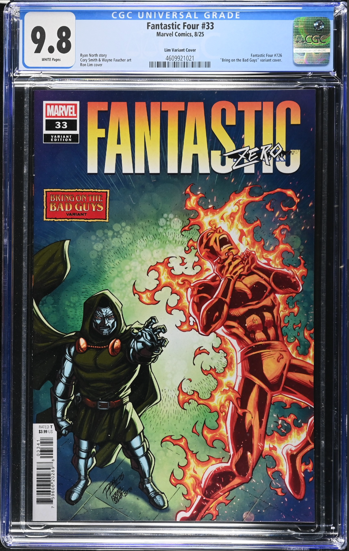 Fantastic Four #33 Lim Variant CGC 9.8