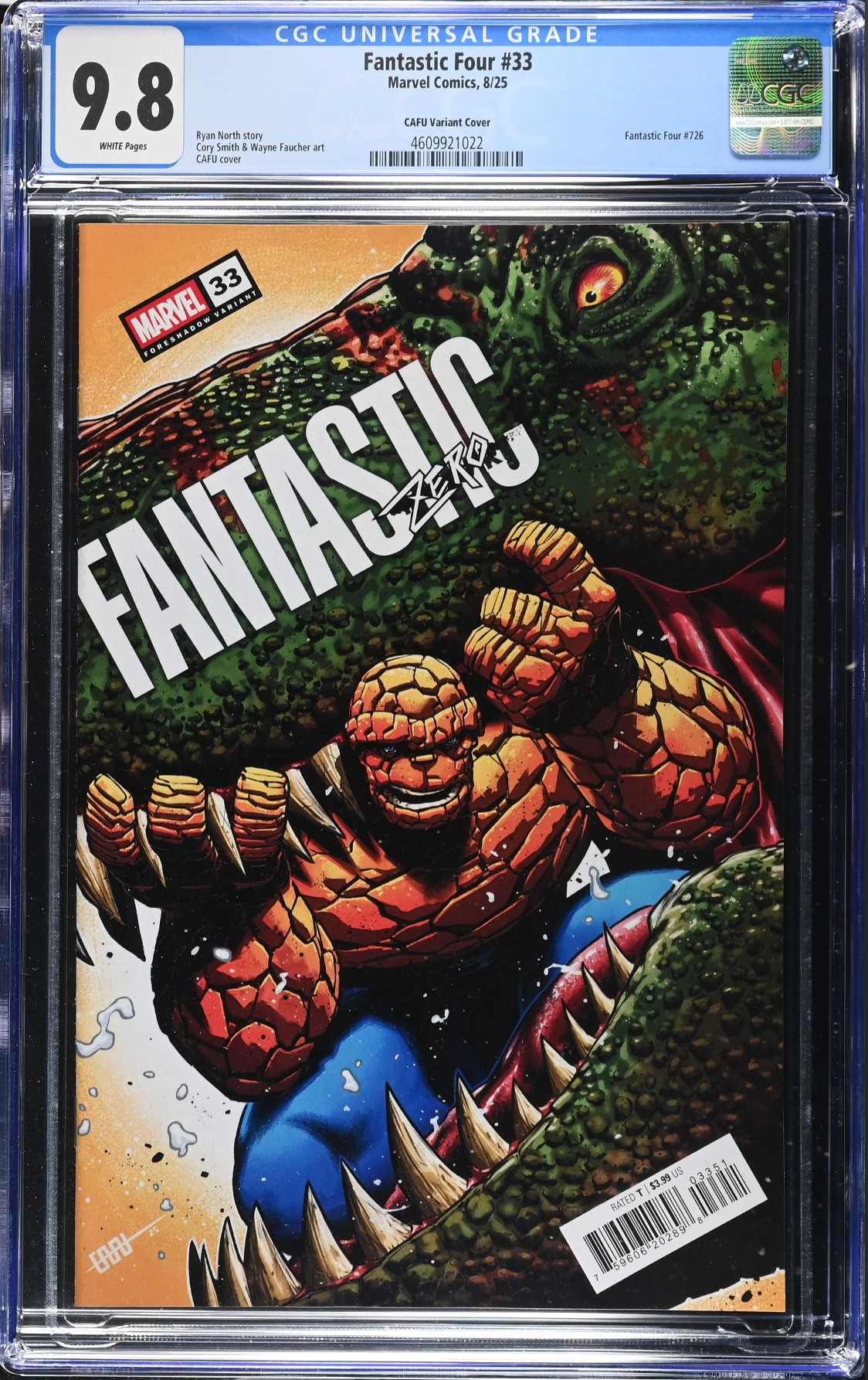 Fantastic Four #33 CAFU Variant CGC 9.8