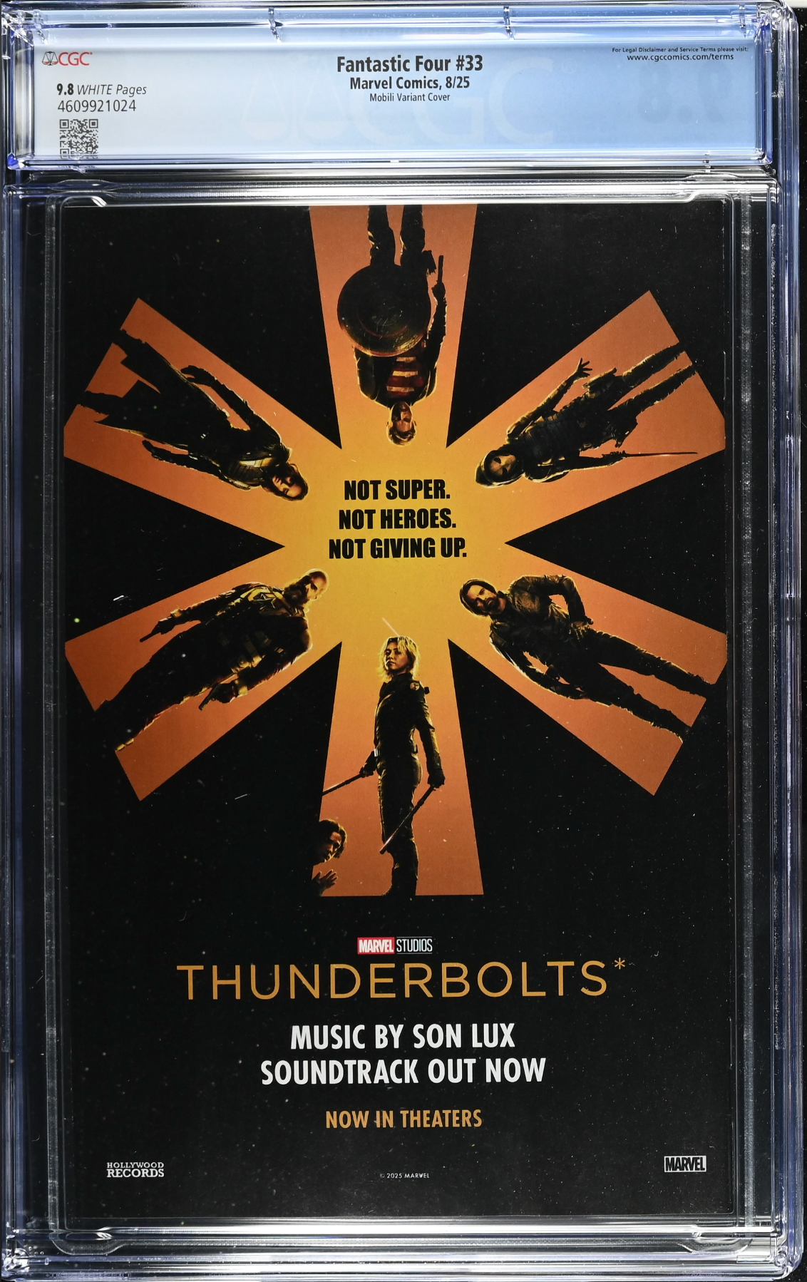 Fantastic Four #33 Mobili 1:25 Retailer Incentive Variant CGC 9.8