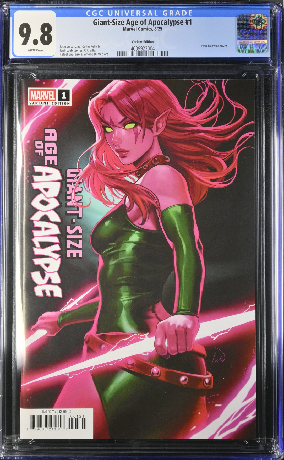 Giant-Size Age of Apocalypse #1 Talavera Variant CGC 9.8