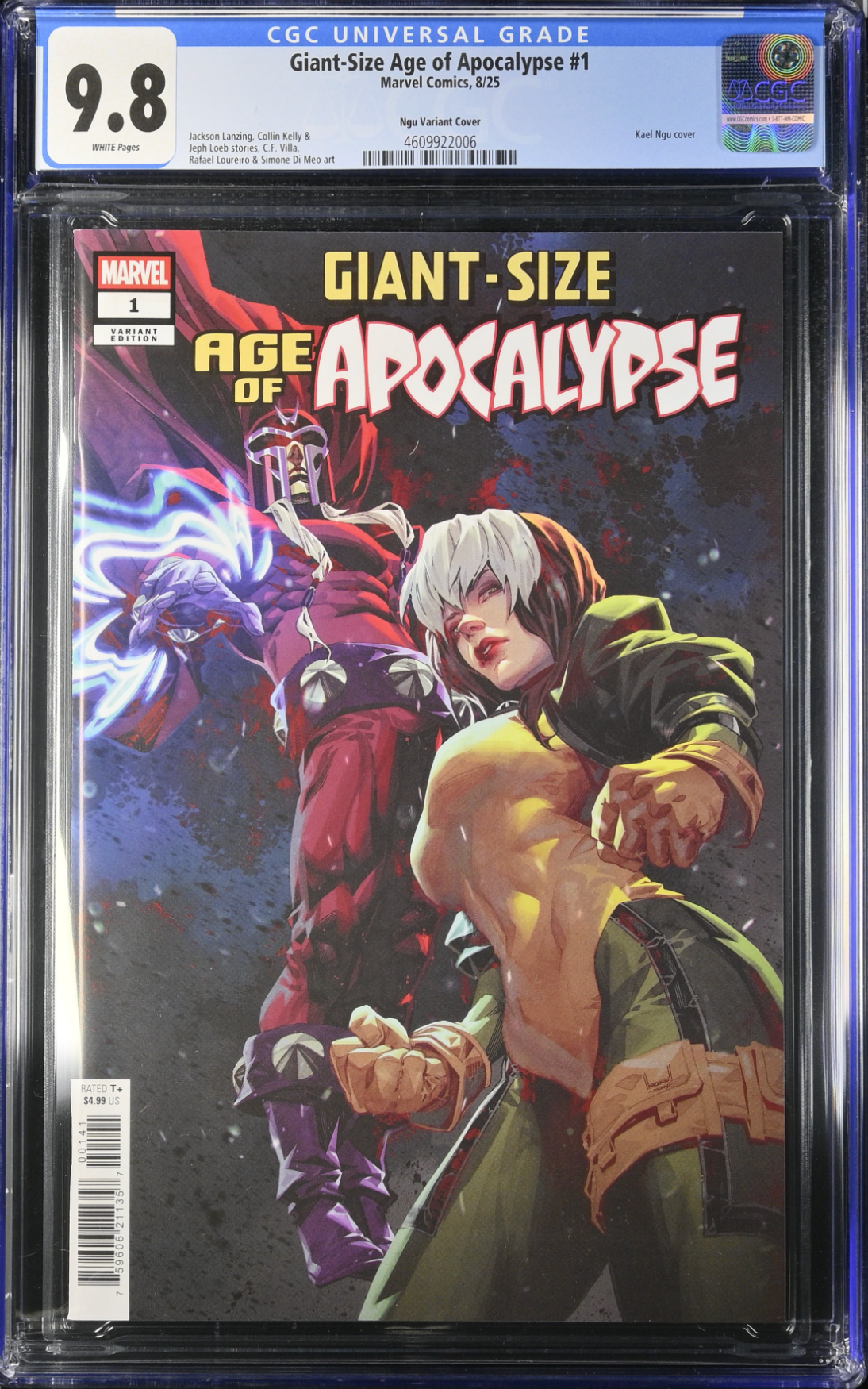 Giant-Size Age of Apocalypse #1 Ngu Variant CGC 9.8