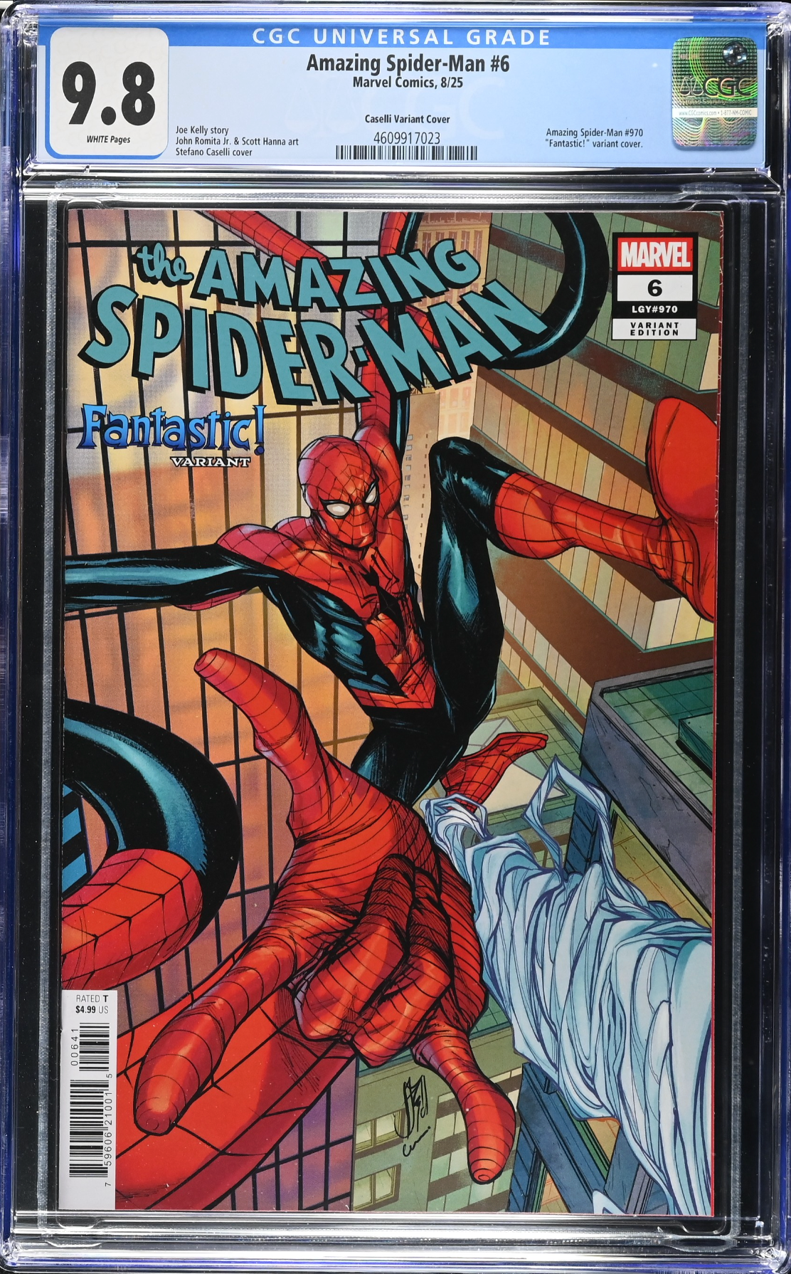 Amazing Spider-Man #6 Caselli Variant CGC 9.8