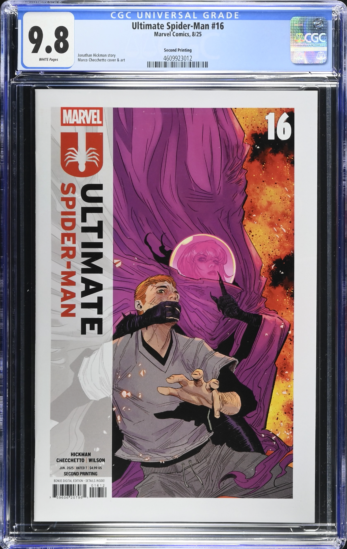 Ultimate Spider-Man #16 Second Printing CGC 9.8