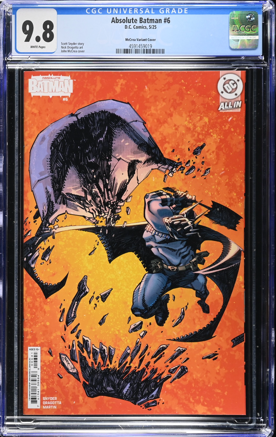 Absolute Batman #6 McCrea 1:25 Retailer Incentive Variant