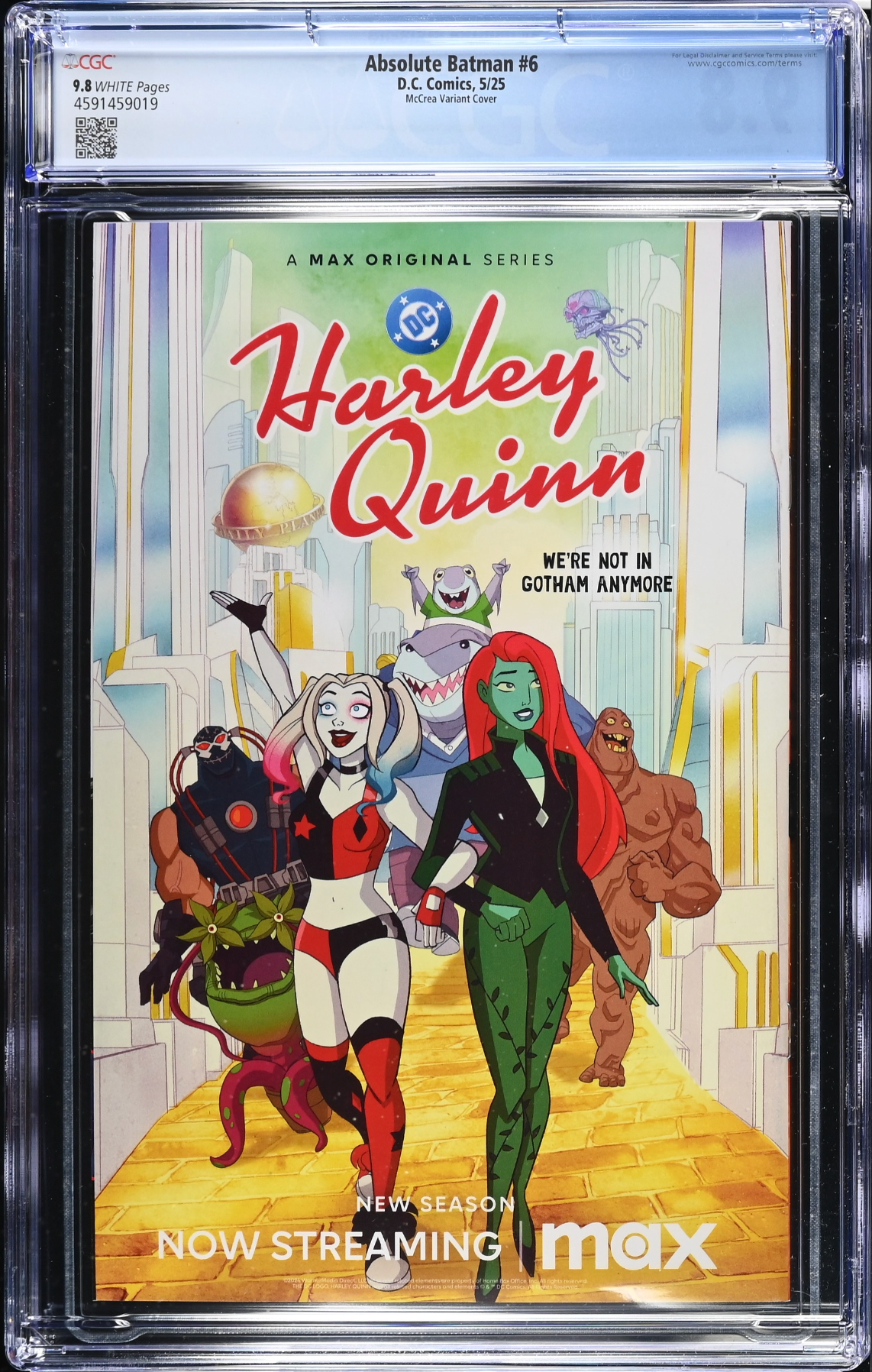 Absolute Batman #6 McCrea 1:25 Retailer Incentive Variant