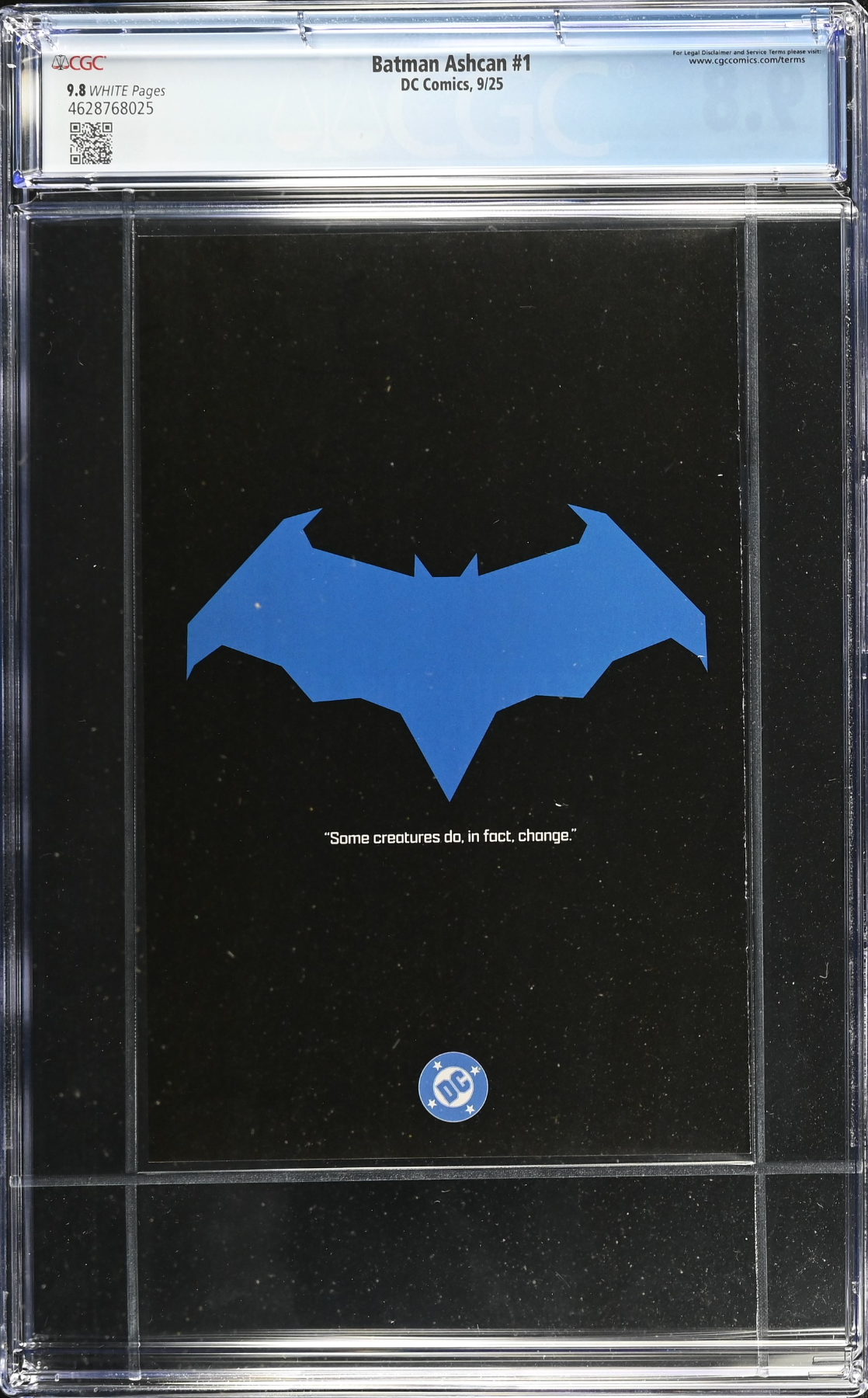 Batman #1 Ashcan Variant CGC 9.8
