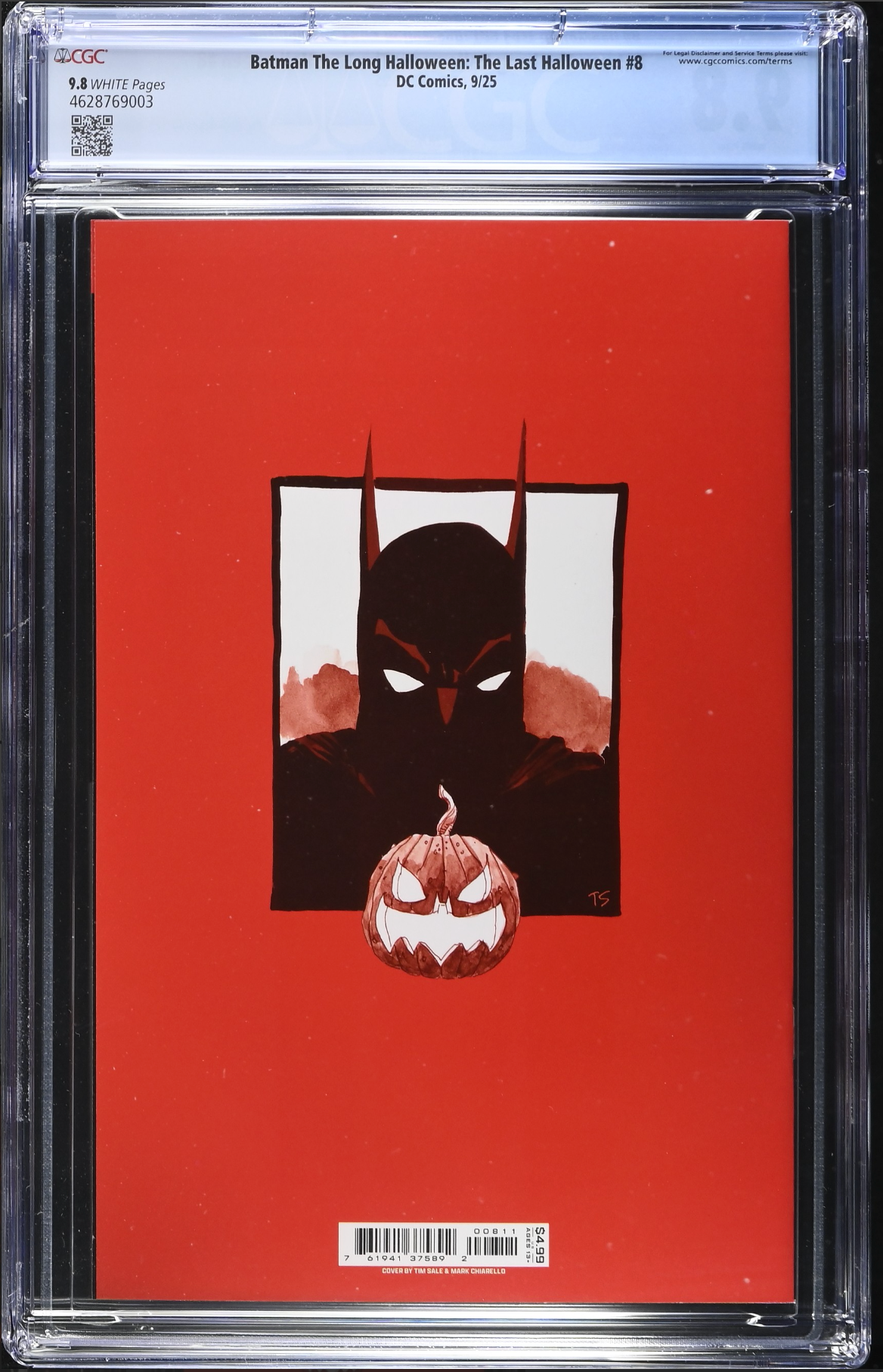 Batman: The Long Halloween - The Last Halloween #8 CGC 9.8