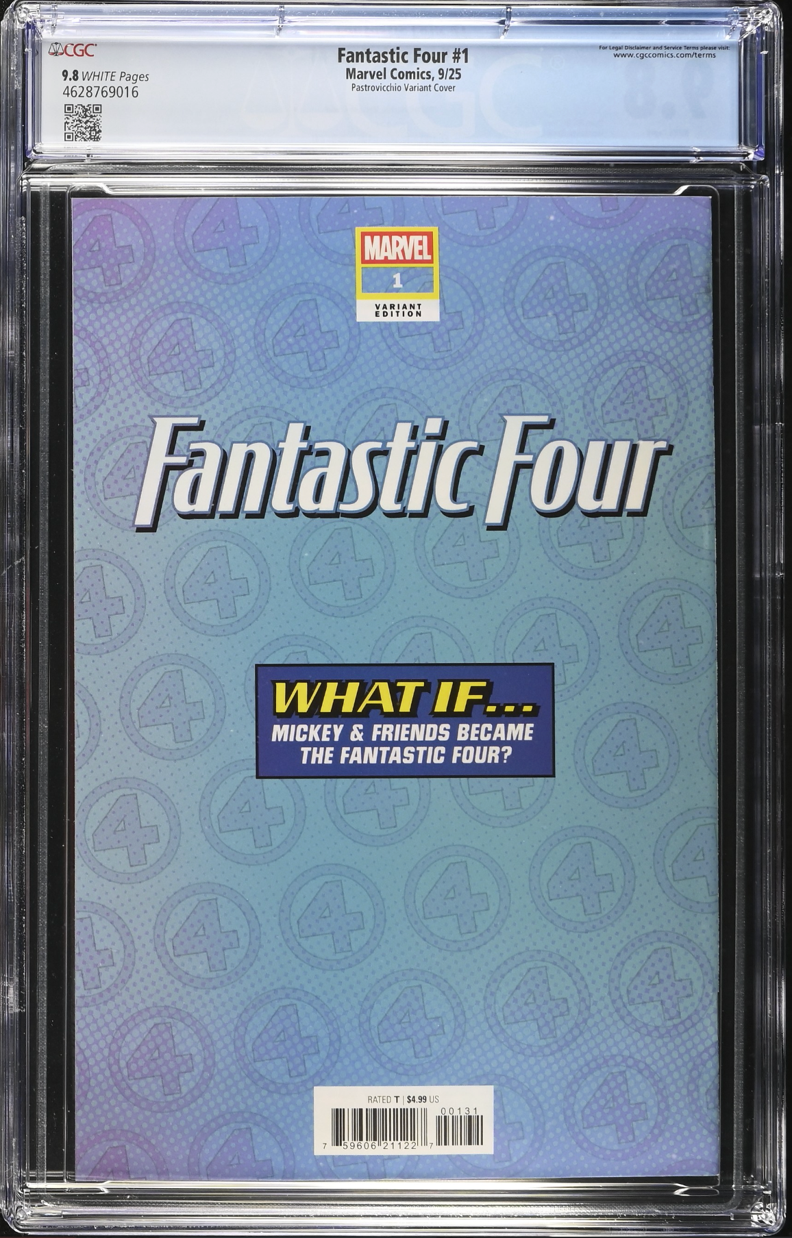 Fantastic Four #1 Disney Variant CGC 9.8