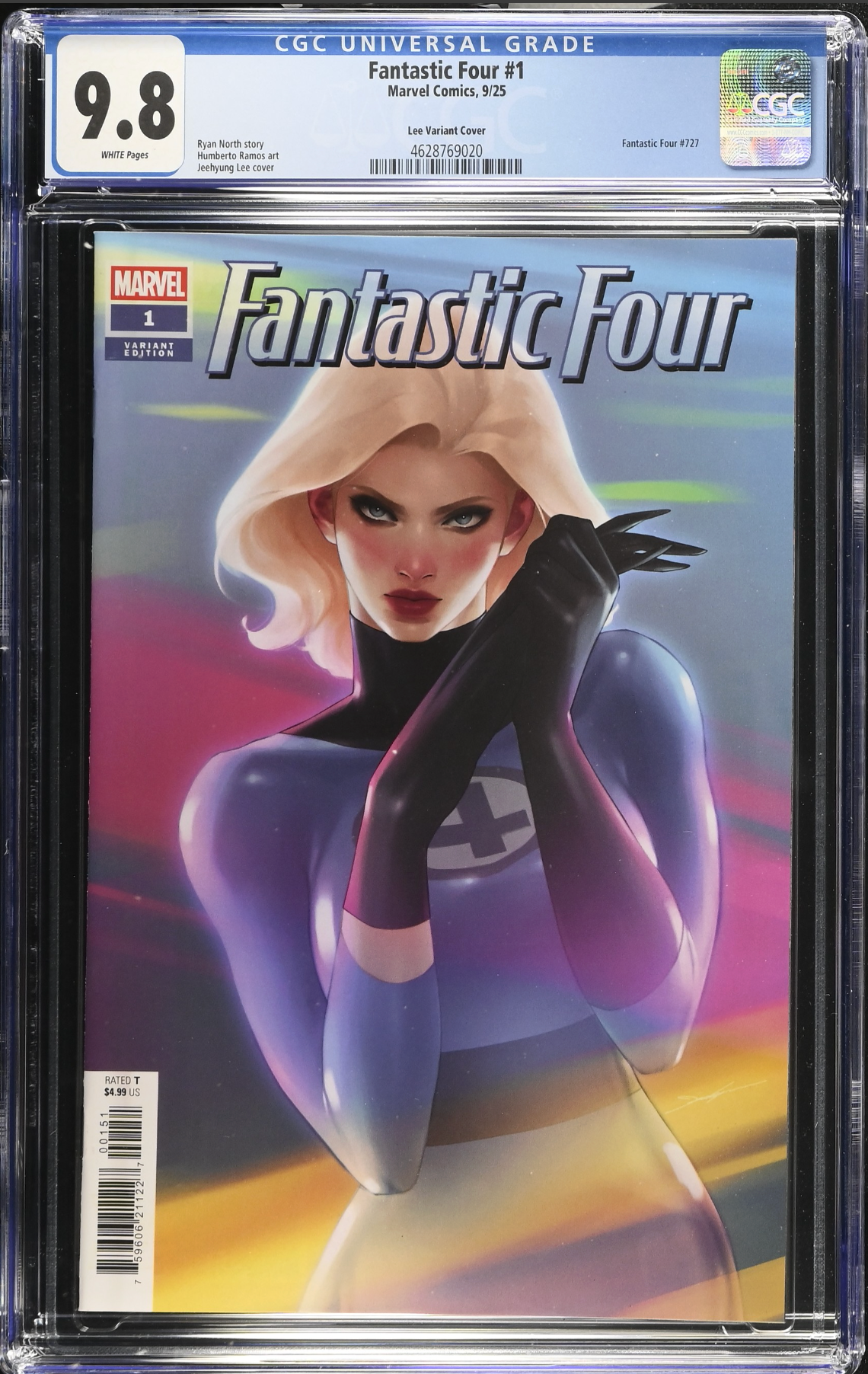 Fantastic Four #1 Jeehyung Lee Variant CGC 9.8