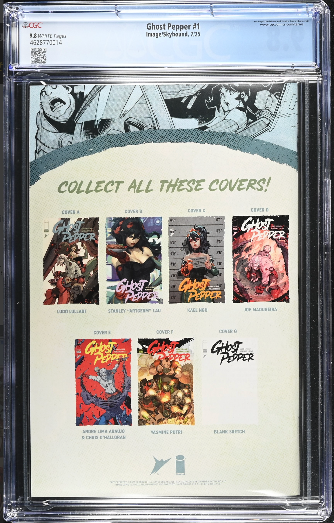 Ghost Pepper #1 CGC 9.8