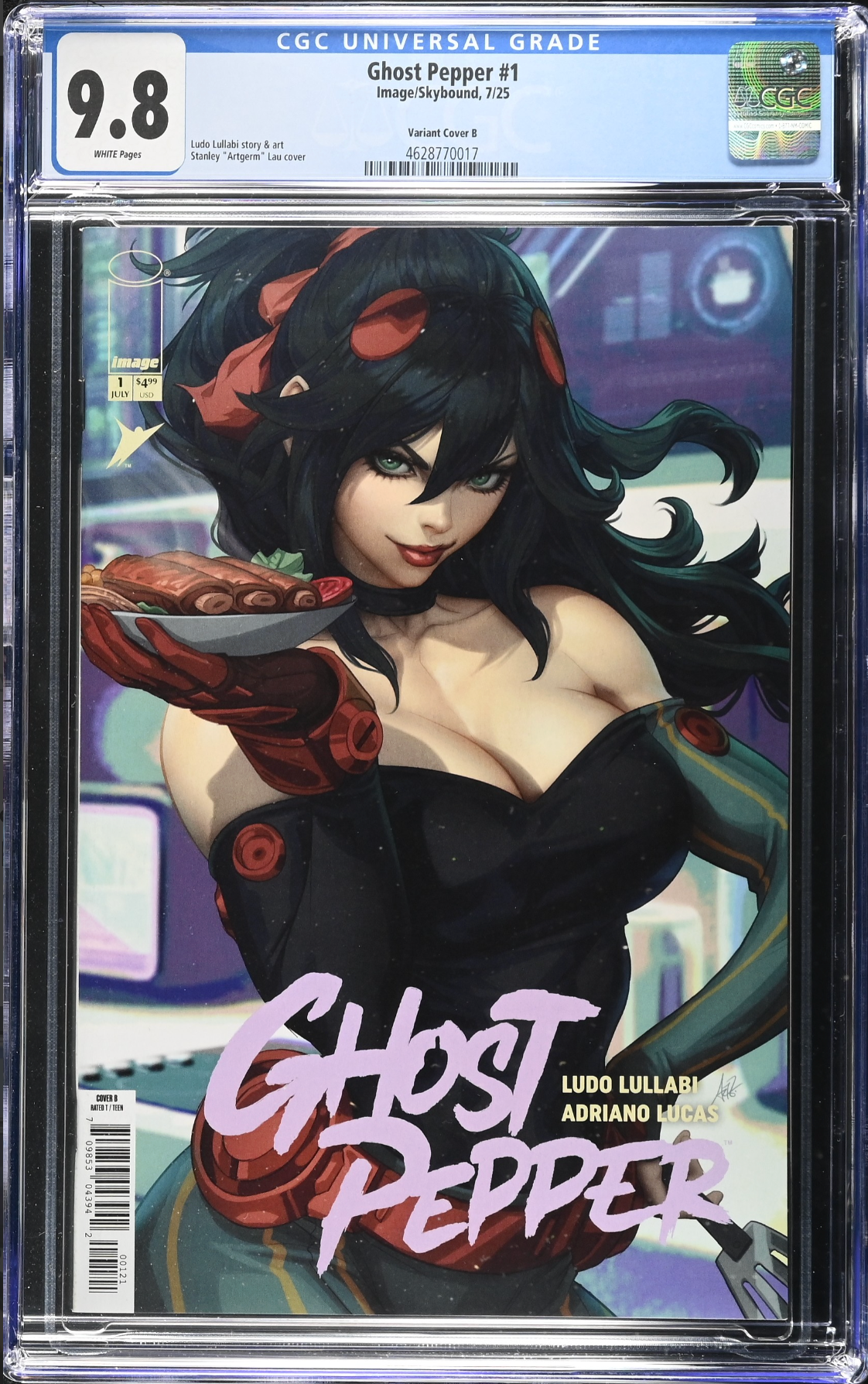 Ghost Pepper #1 Artgerm Variant CGC 9.8