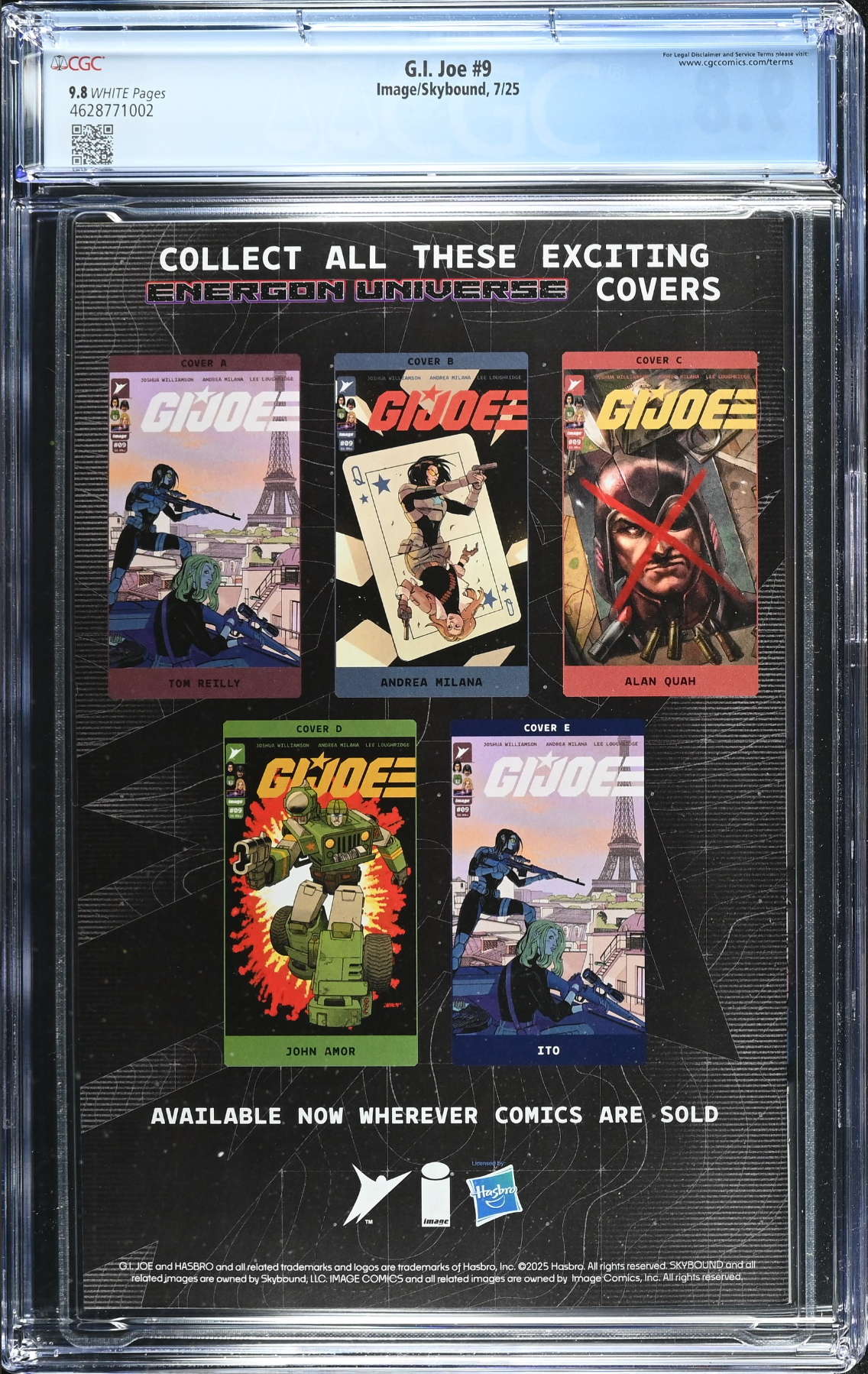 G.I. Joe #9 CGC 9.8