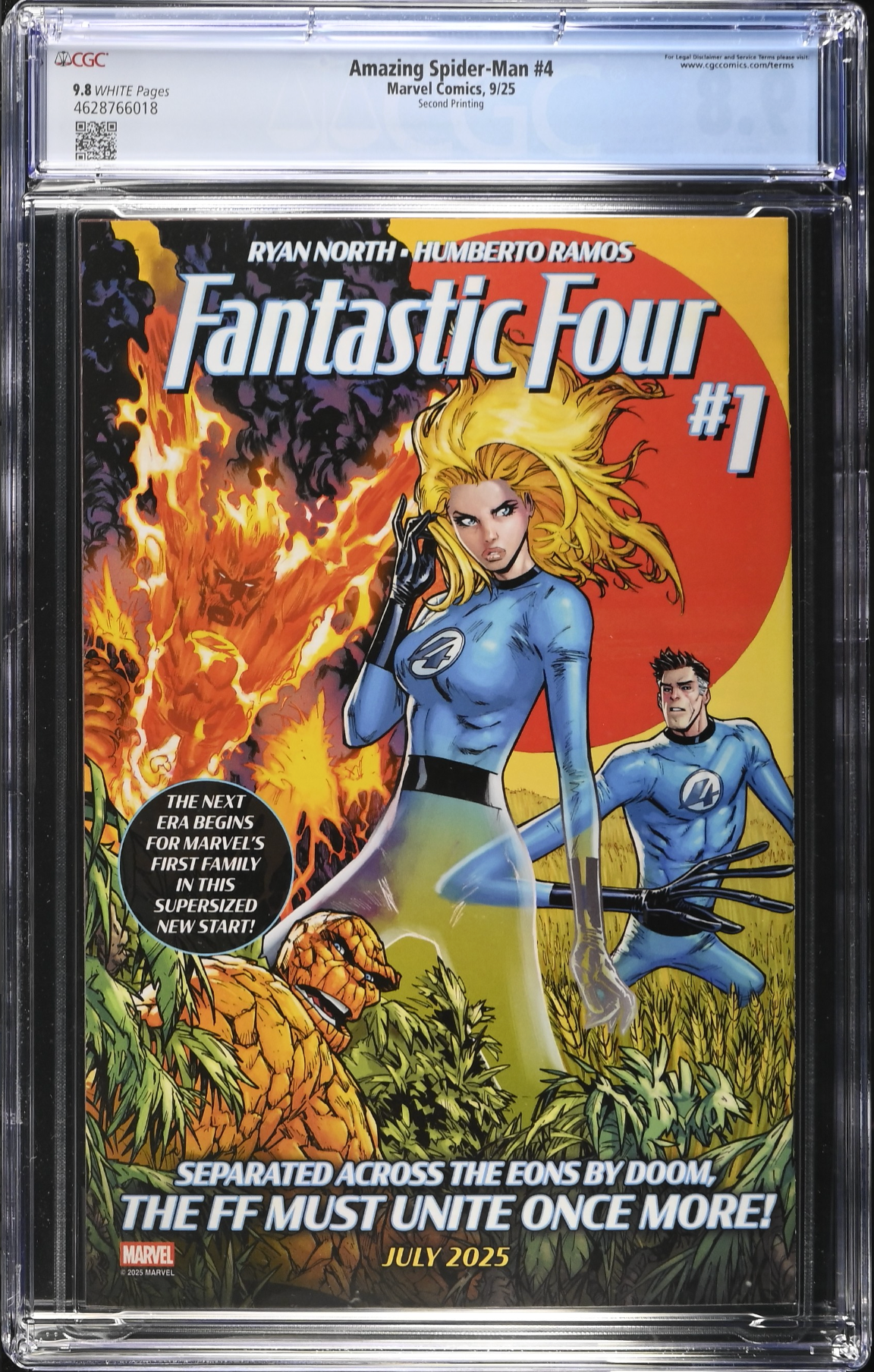Amazing Spider-Man #4 Second Printing CGC 9.8