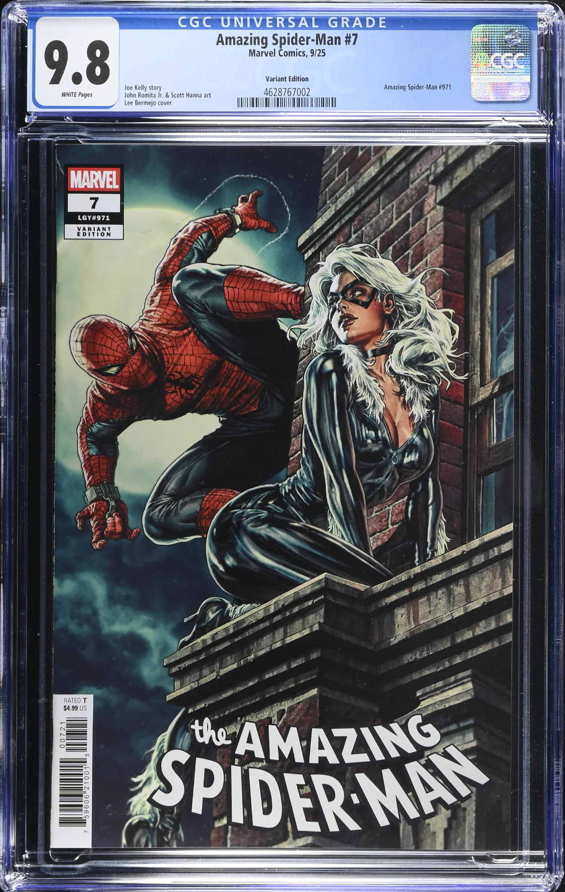 Amazing Spider-Man #7 Bermejo Variant CGC 9.8