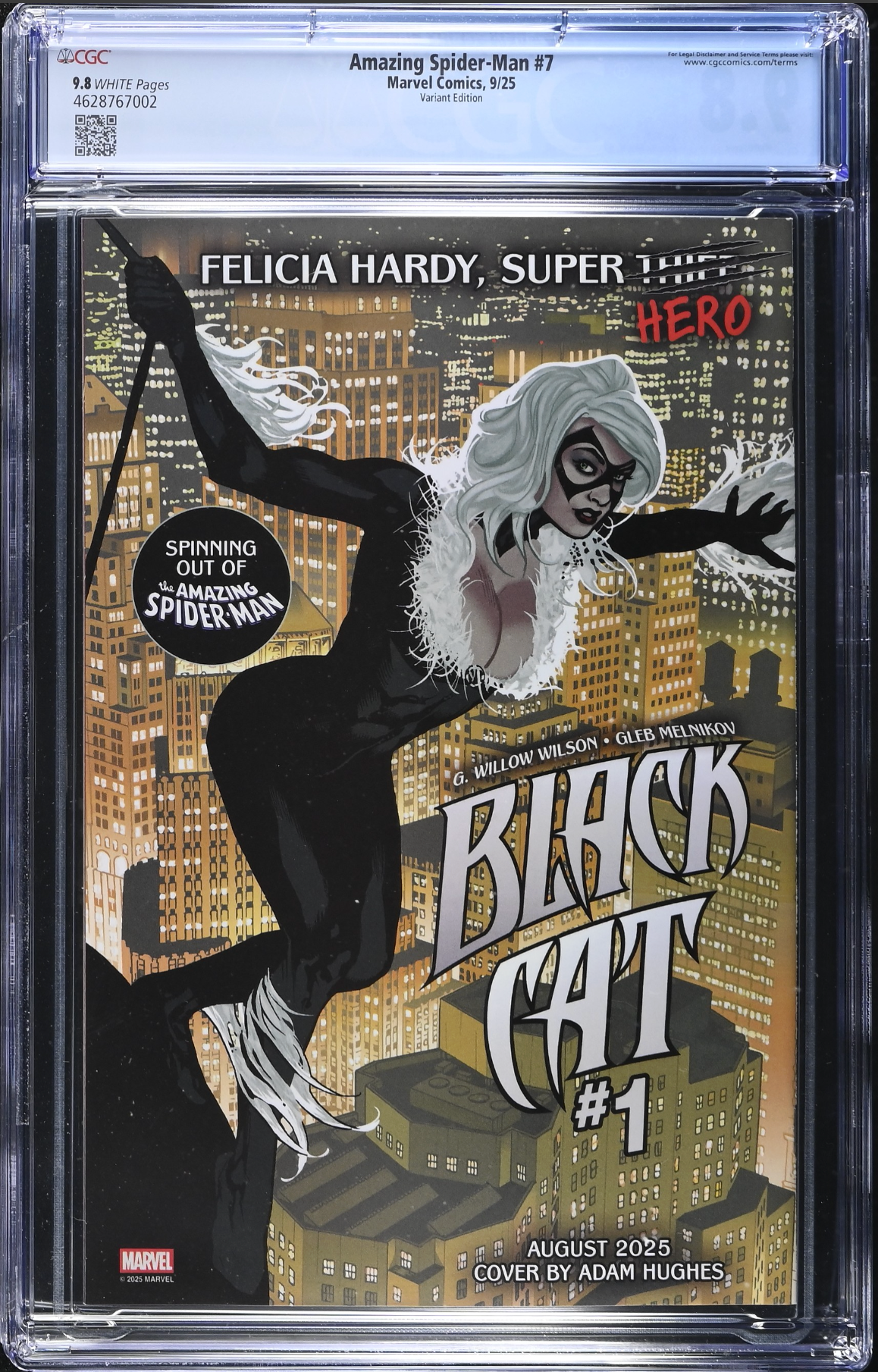 Amazing Spider-Man #7 Bermejo Variant CGC 9.8
